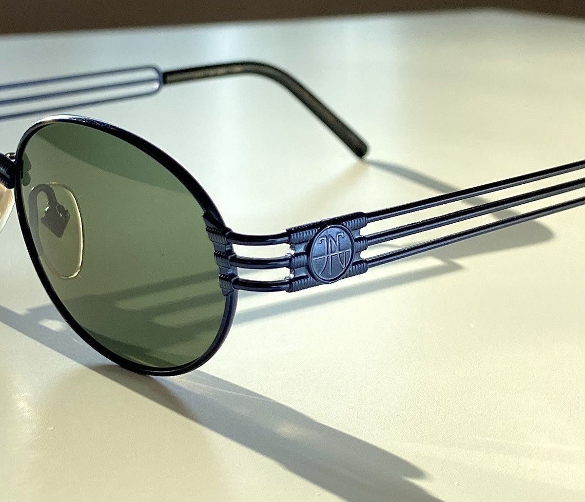 Jean Paul Gaultier ★0% TAX★ ICONIC STEAMPUNK VINTAGE JPG SUNGLASSES Size ONE SIZE - 4 Thumbnail
