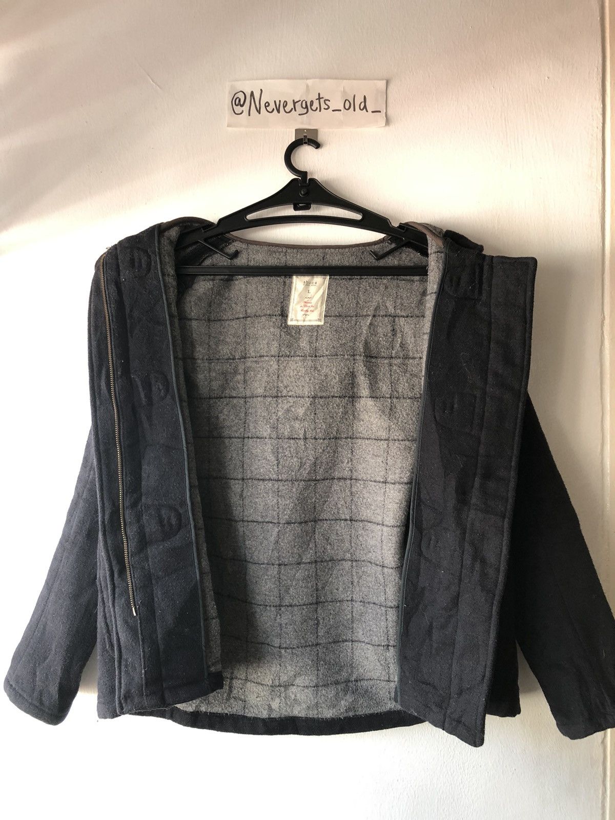 Japanese Brand Shuca By Global Work Duffle Wool Jacket Hoodie Size US L / EU 52-54 / 3 - 6 Thumbnail