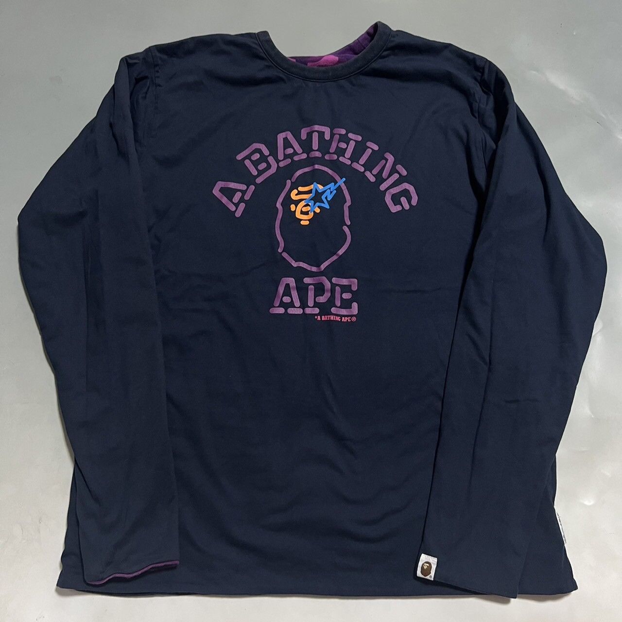 Bape BAPE reversible long TEE Size US L / EU 52-54 / 3 - 5 Thumbnail