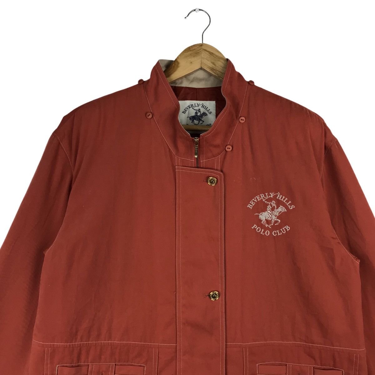 Beverly Hills Polo Club Vintage Beverly Hills Polo Club Parka Jacket Size US M / EU 48-50 / 2 - 2 Thumbnail