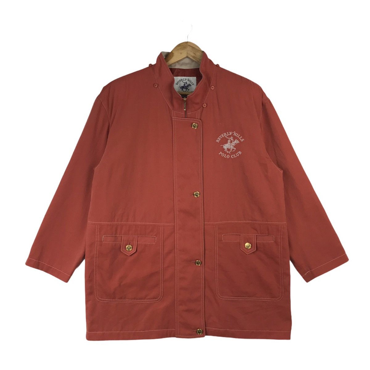 Beverly Hills Polo Club Vintage Beverly Hills Polo Club Parka Jacket Size US M / EU 48-50 / 2 - 1 Thumbnail