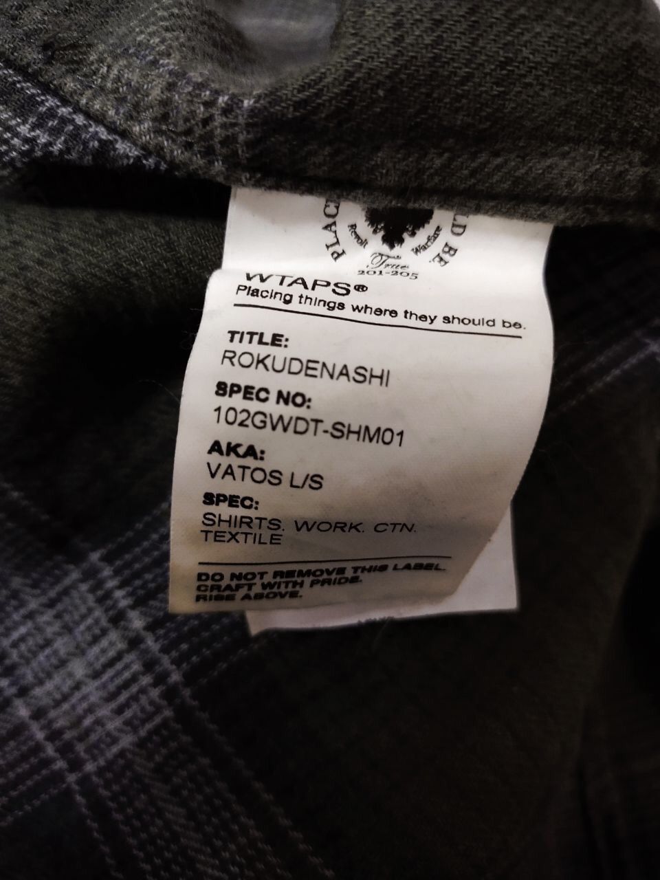 Wtaps Wtaps Plaid Checkered Flannel Shirt Size US M / EU 48-50 / 2 - 6 Thumbnail