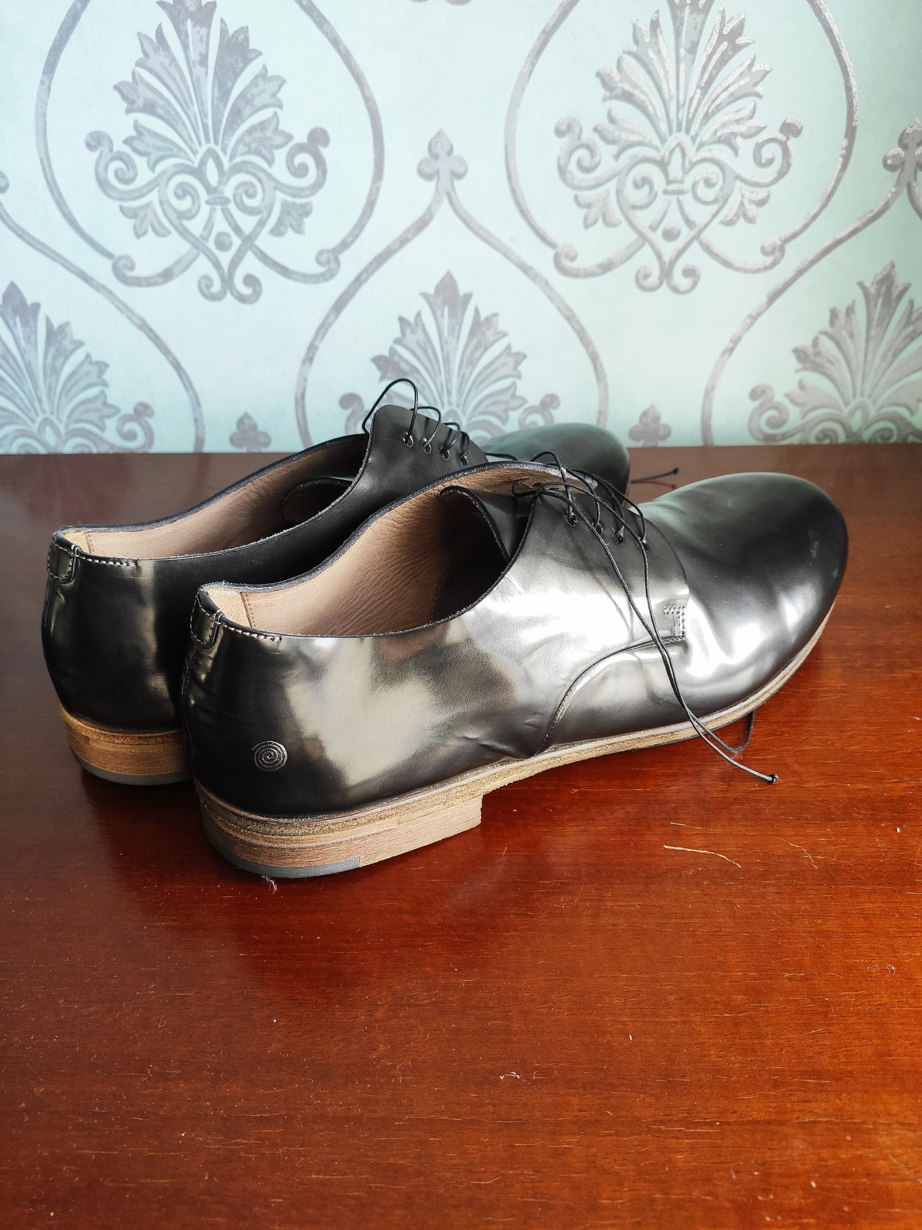 Marsell NEW! Metallic derbies.Like GUIDI or Yohji Yamamoto Size US 9 / EU 42 - 3 Thumbnail