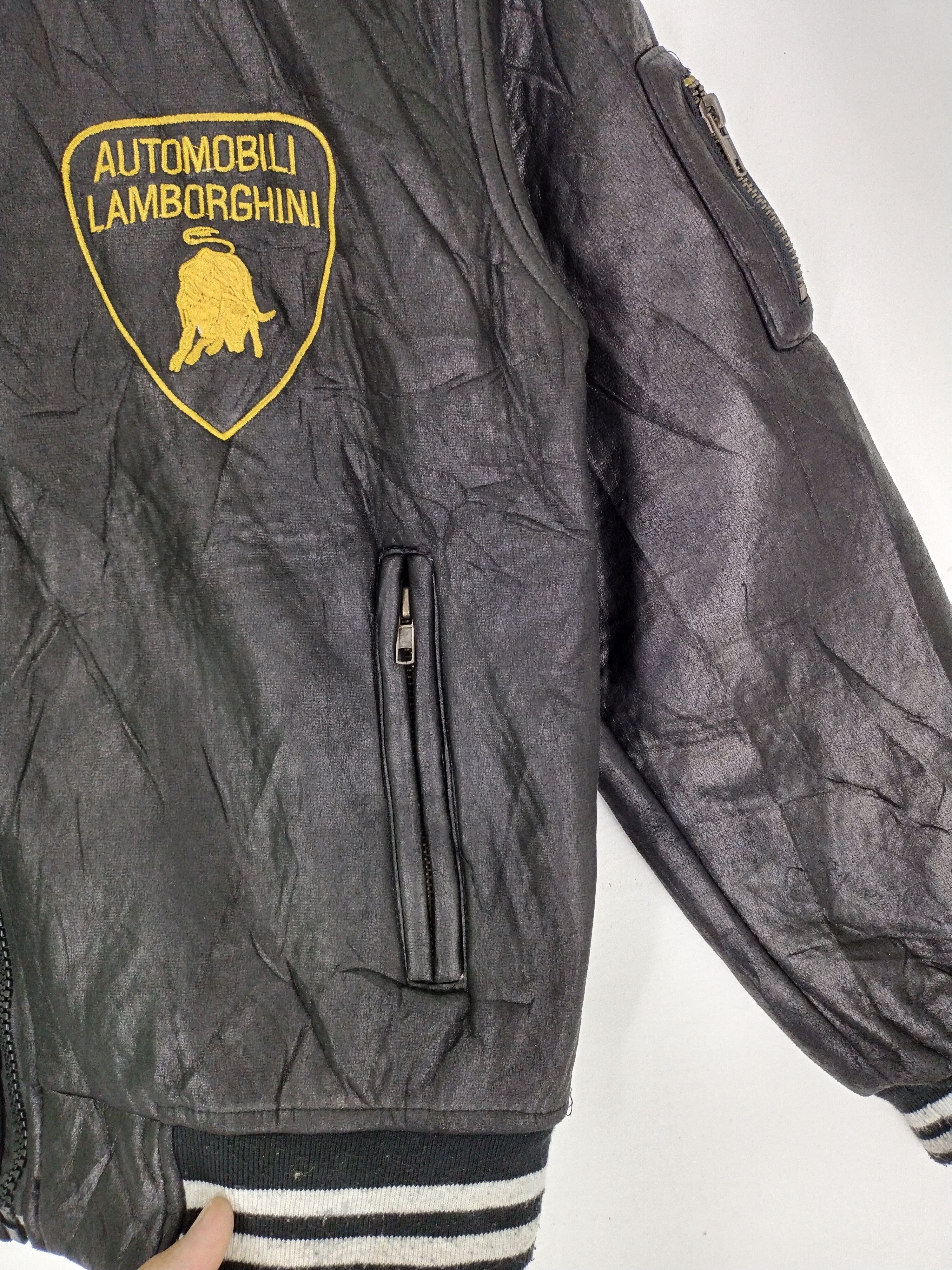 HYDROGEN × Lamborghini Vintage Hydrogen Lamborghini Bomber Wool Jacket Size US S / EU 44-46 / 1 - 11 Thumbnail