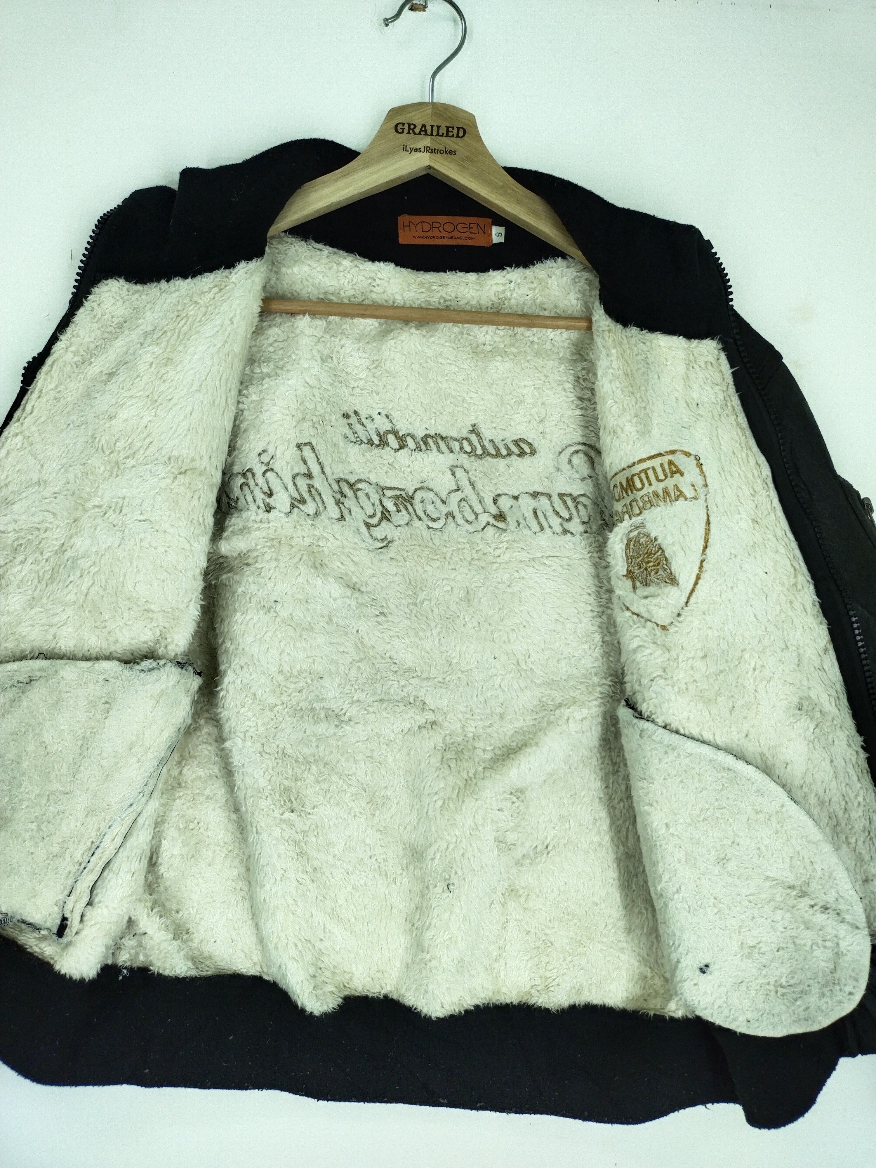 HYDROGEN × Lamborghini Vintage Hydrogen Lamborghini Bomber Wool Jacket Size US S / EU 44-46 / 1 - 15 Thumbnail