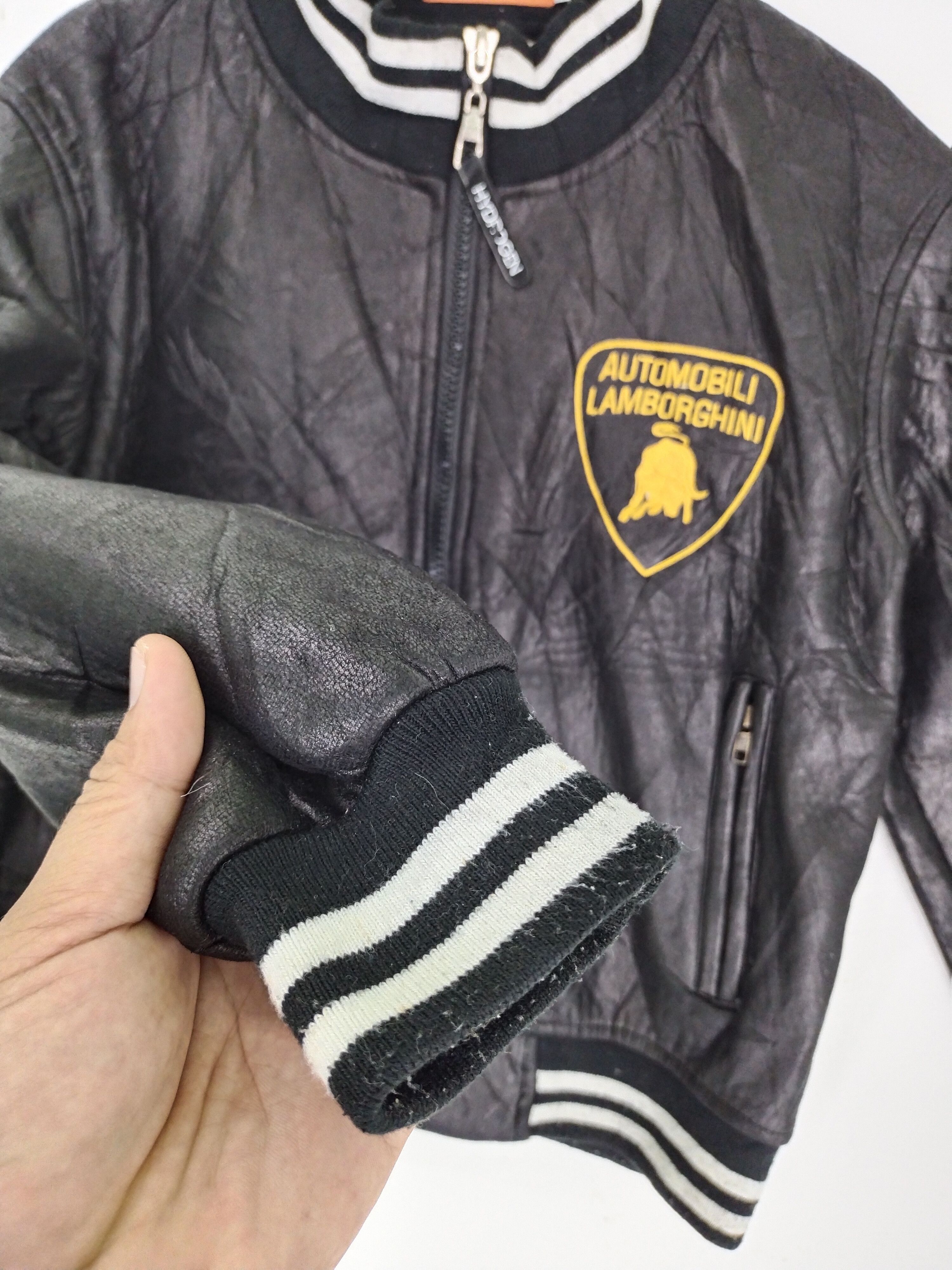 HYDROGEN × Lamborghini Vintage Hydrogen Lamborghini Bomber Wool Jacket Size US S / EU 44-46 / 1 - 6 Thumbnail