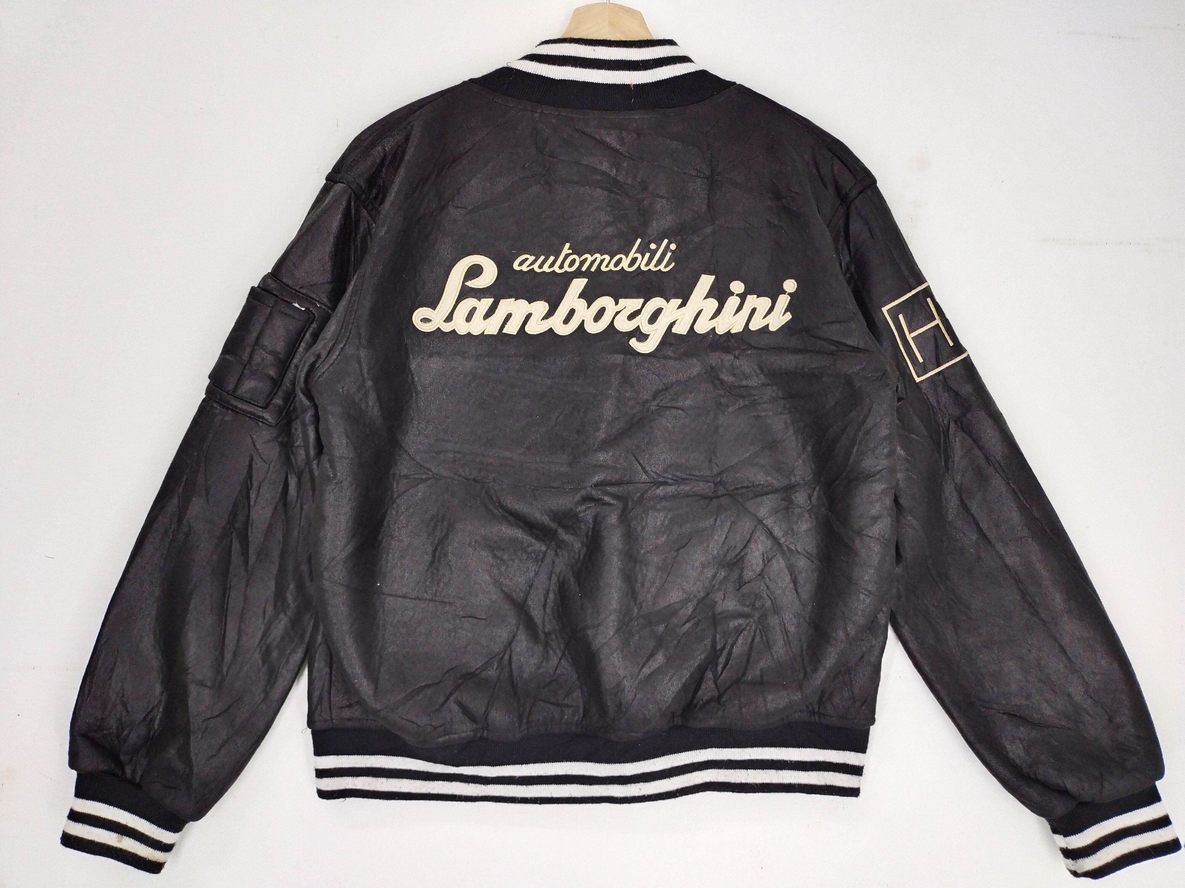 HYDROGEN × Lamborghini Vintage Hydrogen Lamborghini Bomber Wool Jacket Size US S / EU 44-46 / 1 - 12 Thumbnail