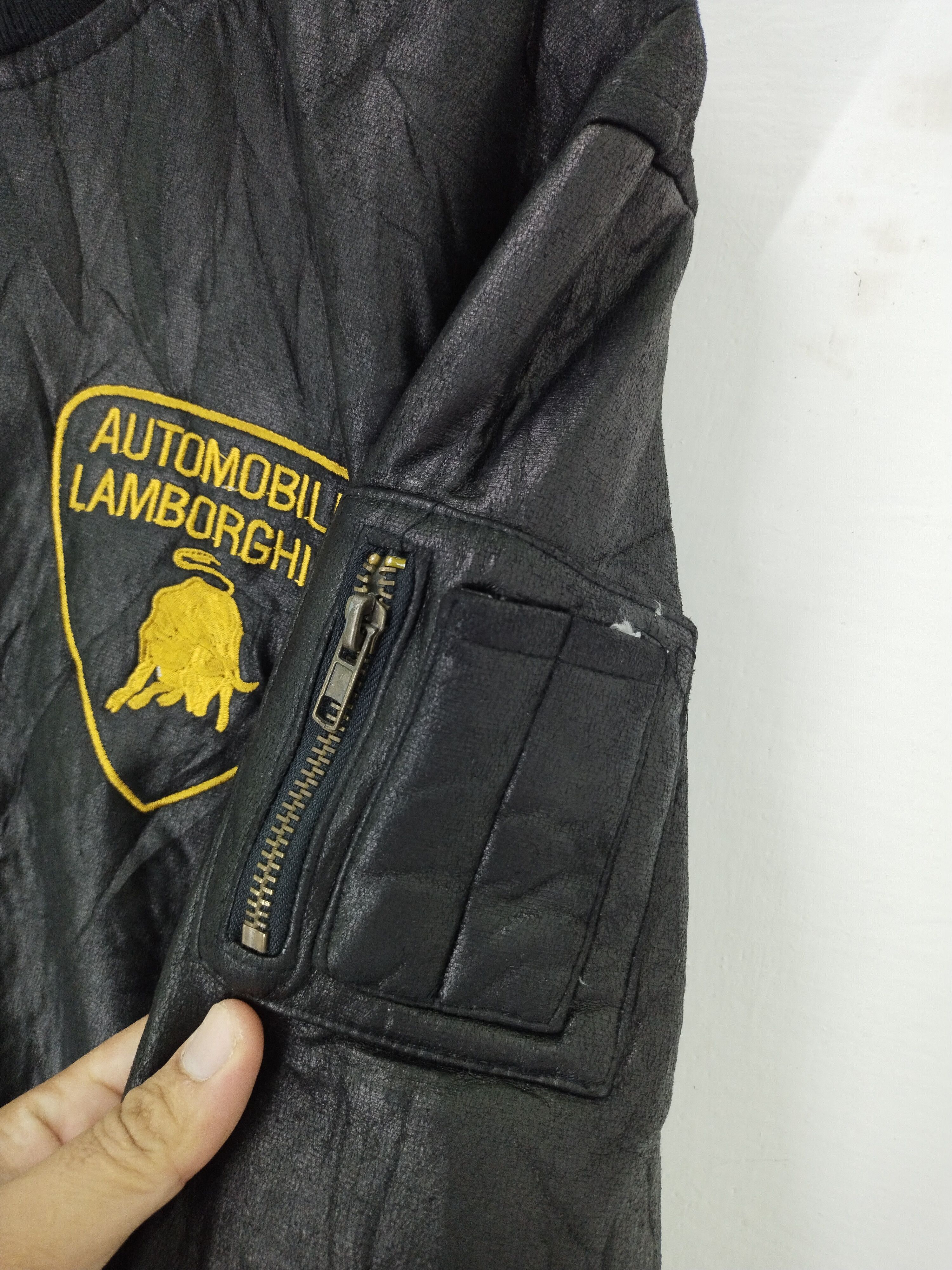 HYDROGEN × Lamborghini Vintage Hydrogen Lamborghini Bomber Wool Jacket Size US S / EU 44-46 / 1 - 8 Thumbnail