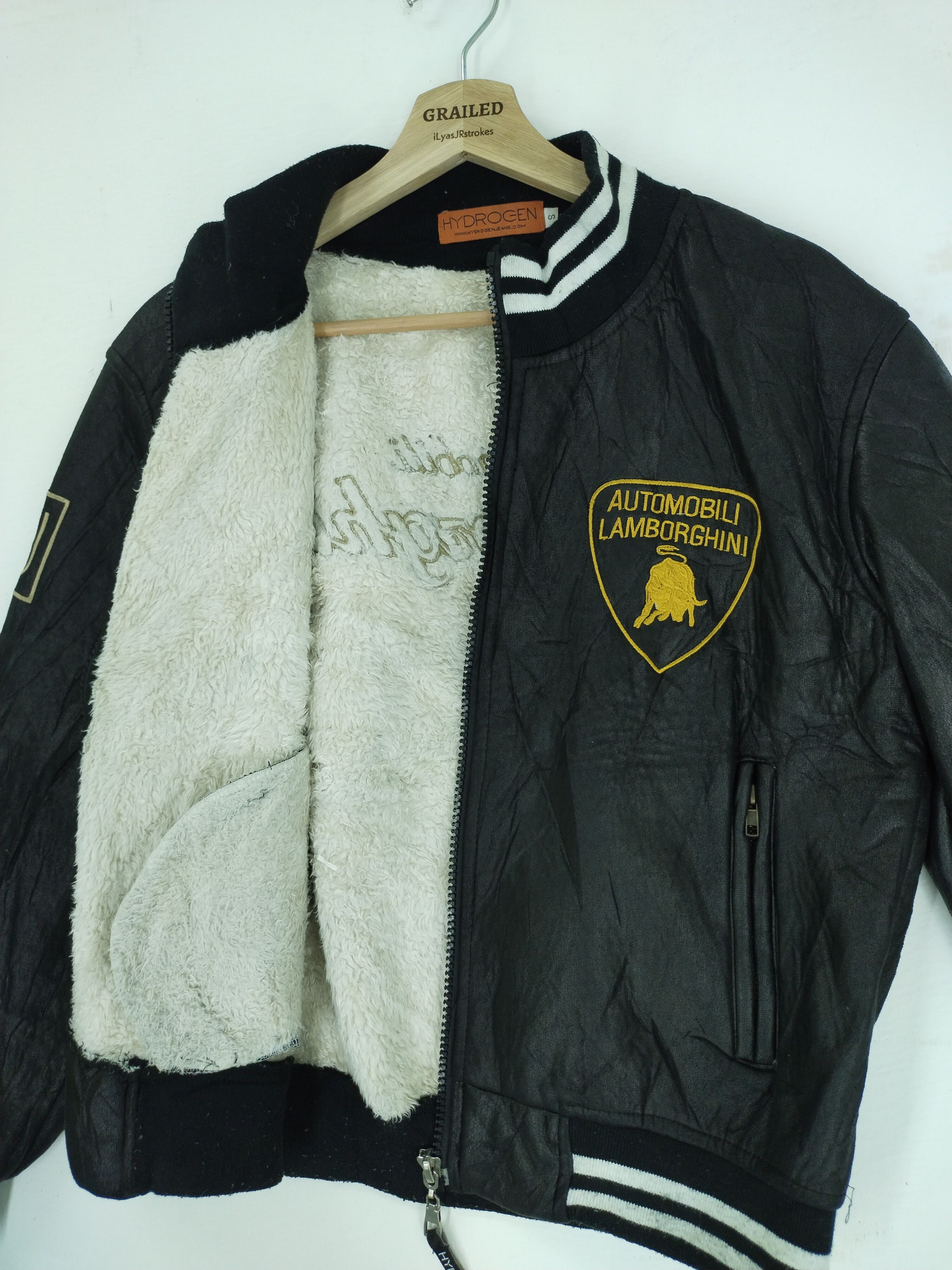 HYDROGEN × Lamborghini Vintage Hydrogen Lamborghini Bomber Wool Jacket Size US S / EU 44-46 / 1 - 14 Thumbnail