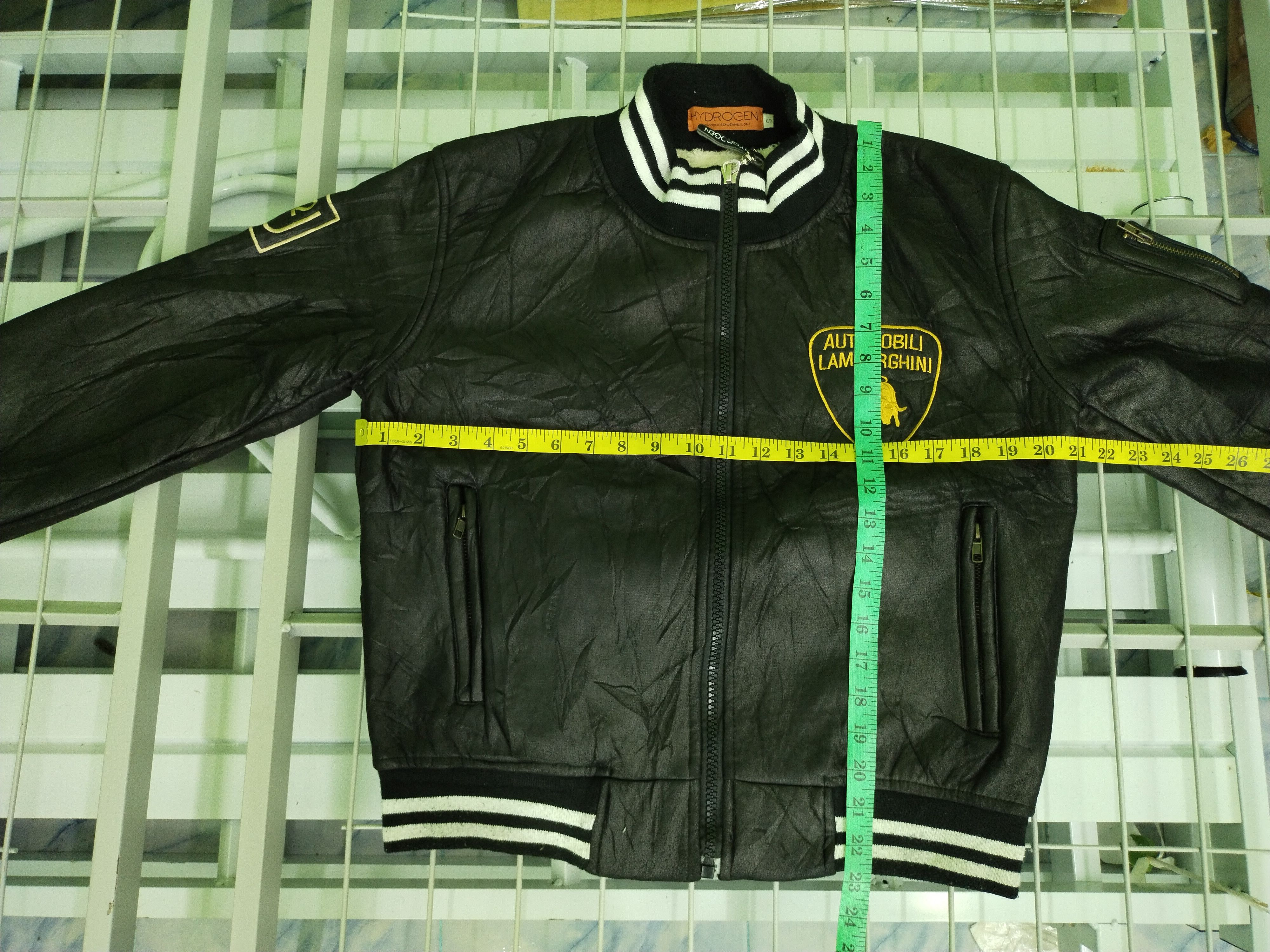 HYDROGEN × Lamborghini Vintage Hydrogen Lamborghini Bomber Wool Jacket Size US S / EU 44-46 / 1 - 19 Thumbnail