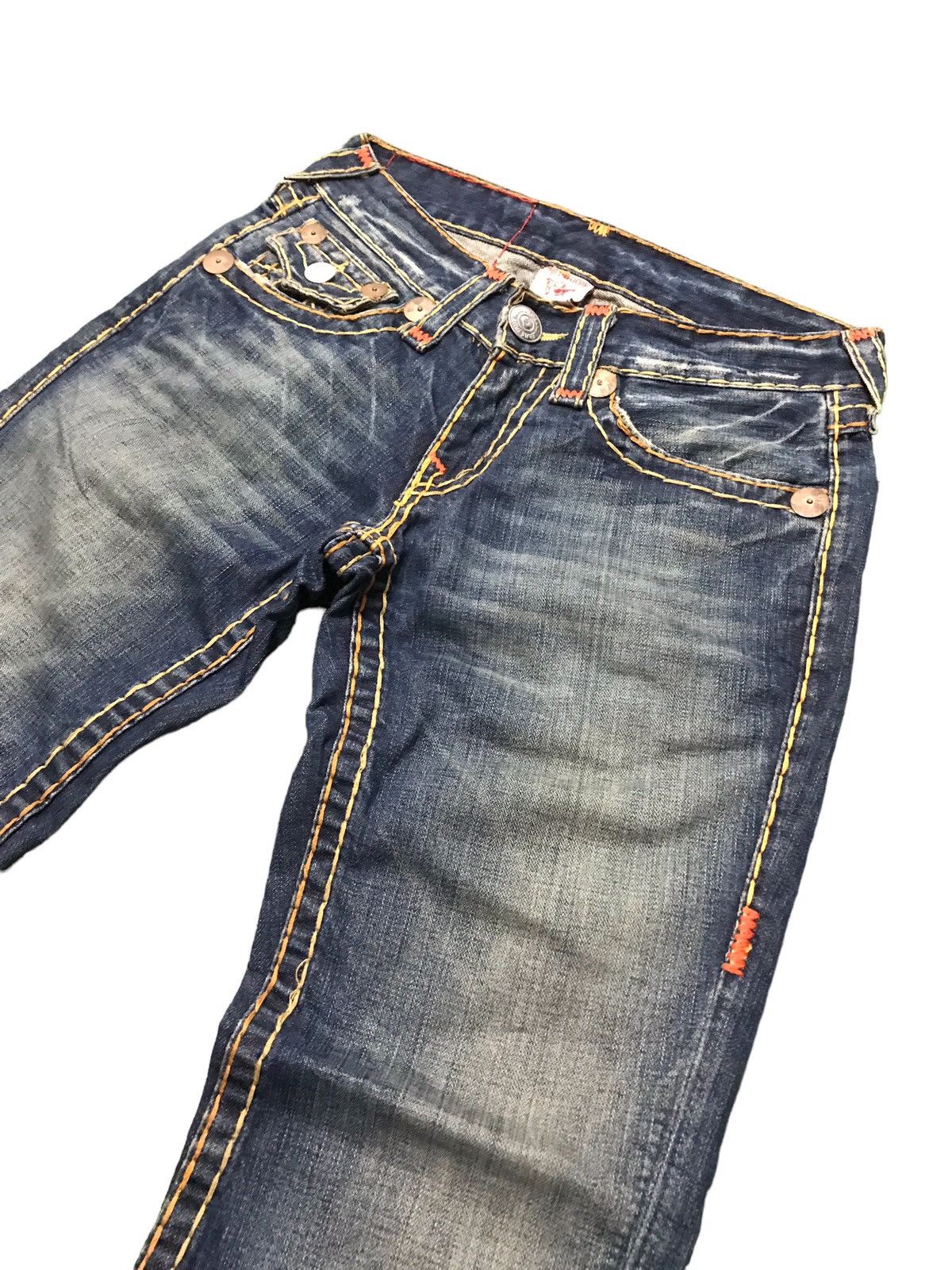 True Religion Vintage True Religion Joey Super T Denim Flared Jeans Size US 30 / EU 46 - 3 Thumbnail