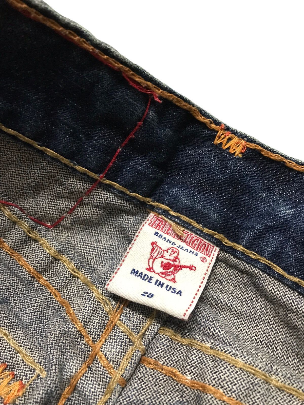 True Religion Vintage True Religion Joey Super T Denim Flared Jeans Size US 30 / EU 46 - 6 Thumbnail