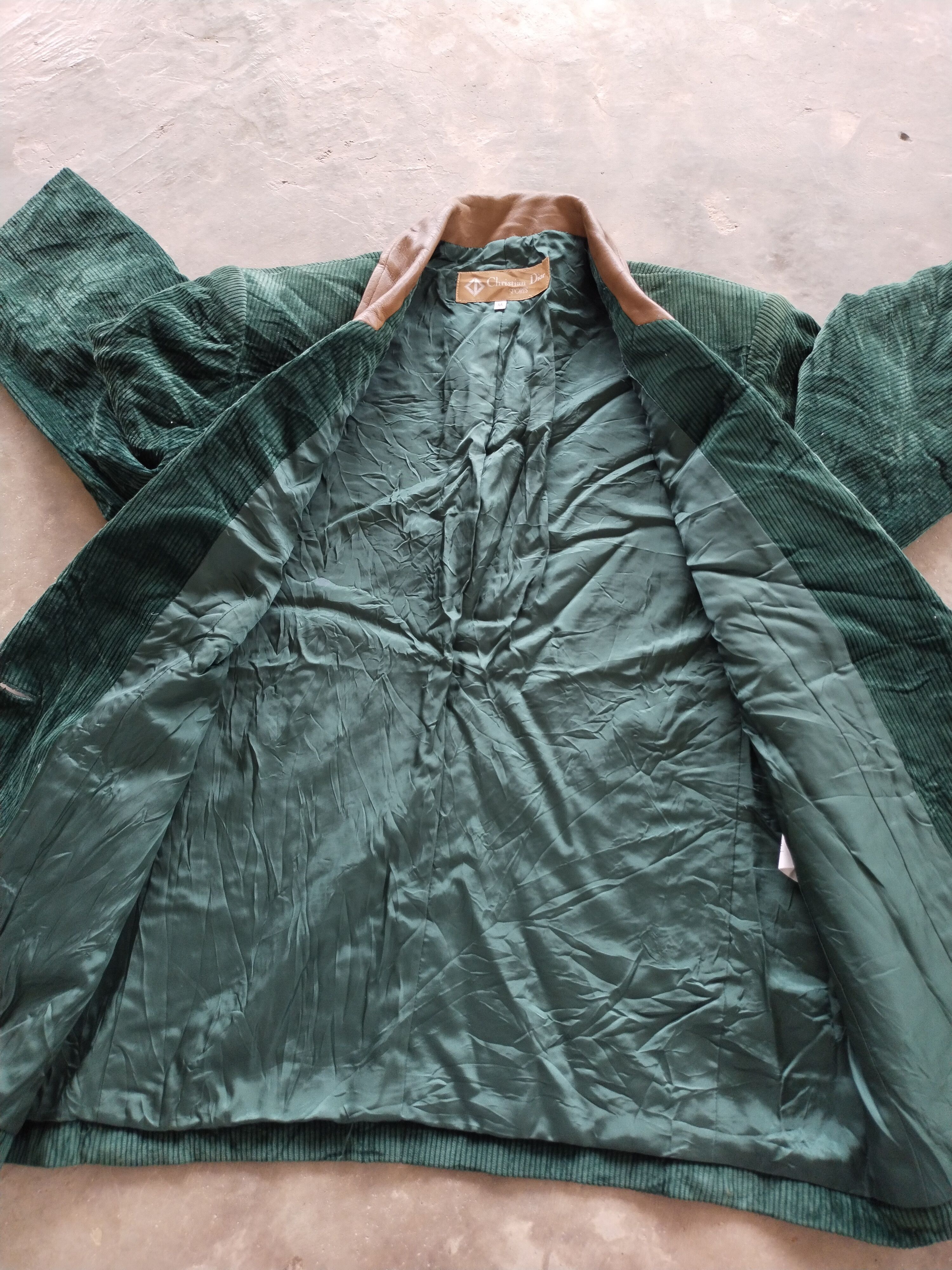 Christian Dior Monsieur Vintage Christian Dior Sports Jacket Green Size M / US 6-8 / IT 42-44 - 8 Thumbnail