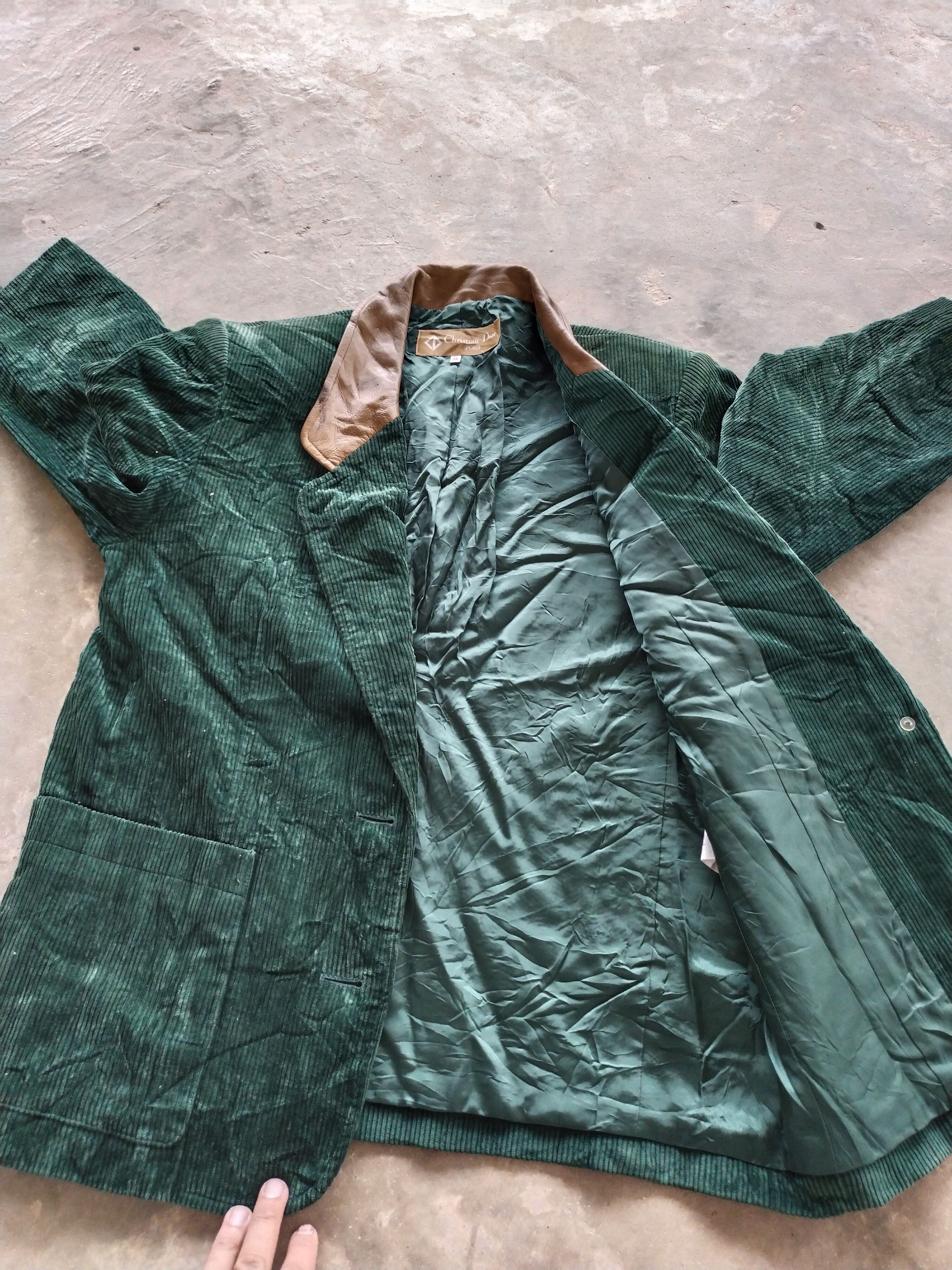 Christian Dior Monsieur Vintage Christian Dior Sports Jacket Green Size M / US 6-8 / IT 42-44 - 7 Thumbnail