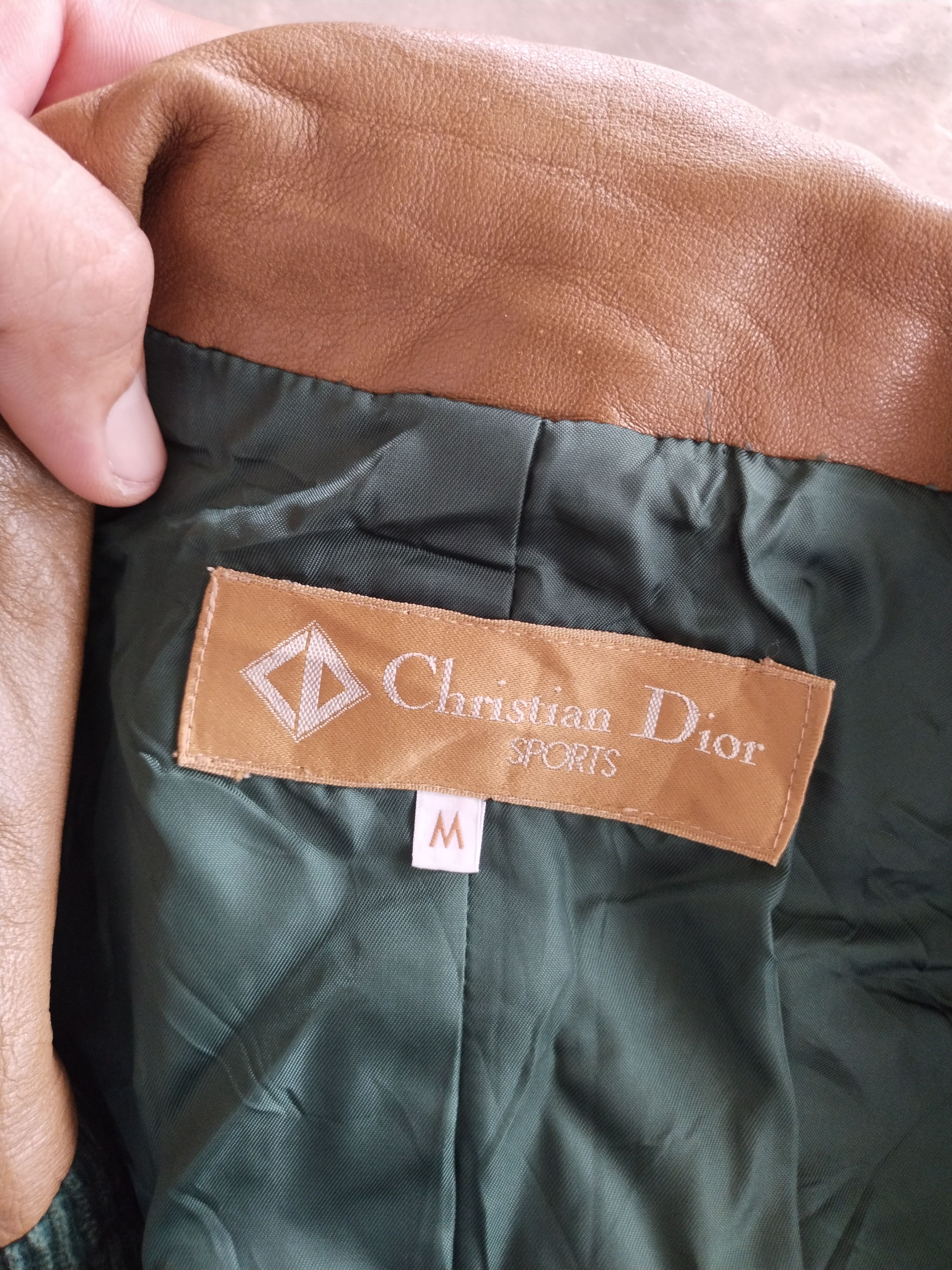 Christian Dior Monsieur Vintage Christian Dior Sports Jacket Green Size M / US 6-8 / IT 42-44 - 9 Thumbnail