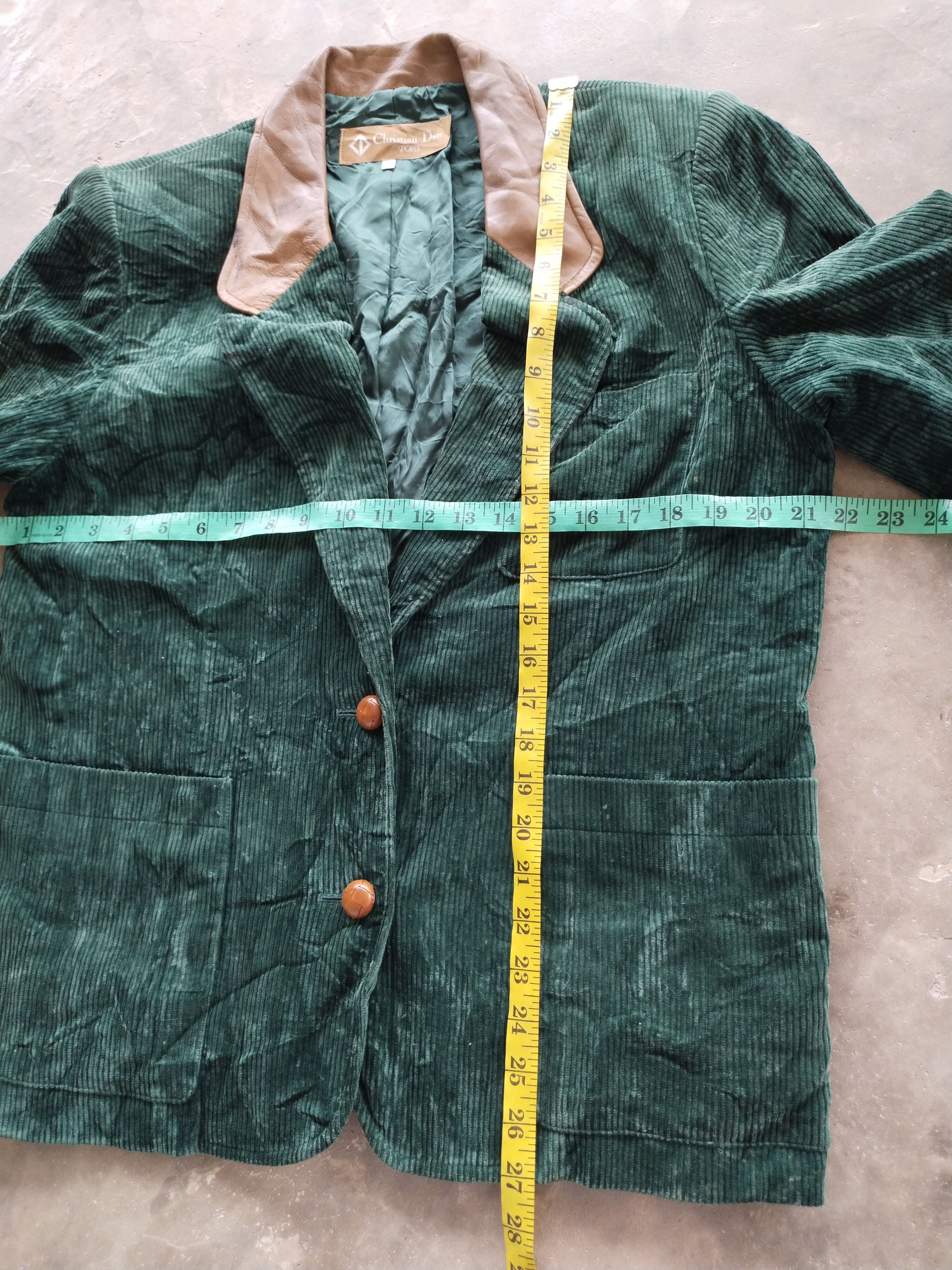 Christian Dior Monsieur Vintage Christian Dior Sports Jacket Green Size M / US 6-8 / IT 42-44 - 13 Thumbnail