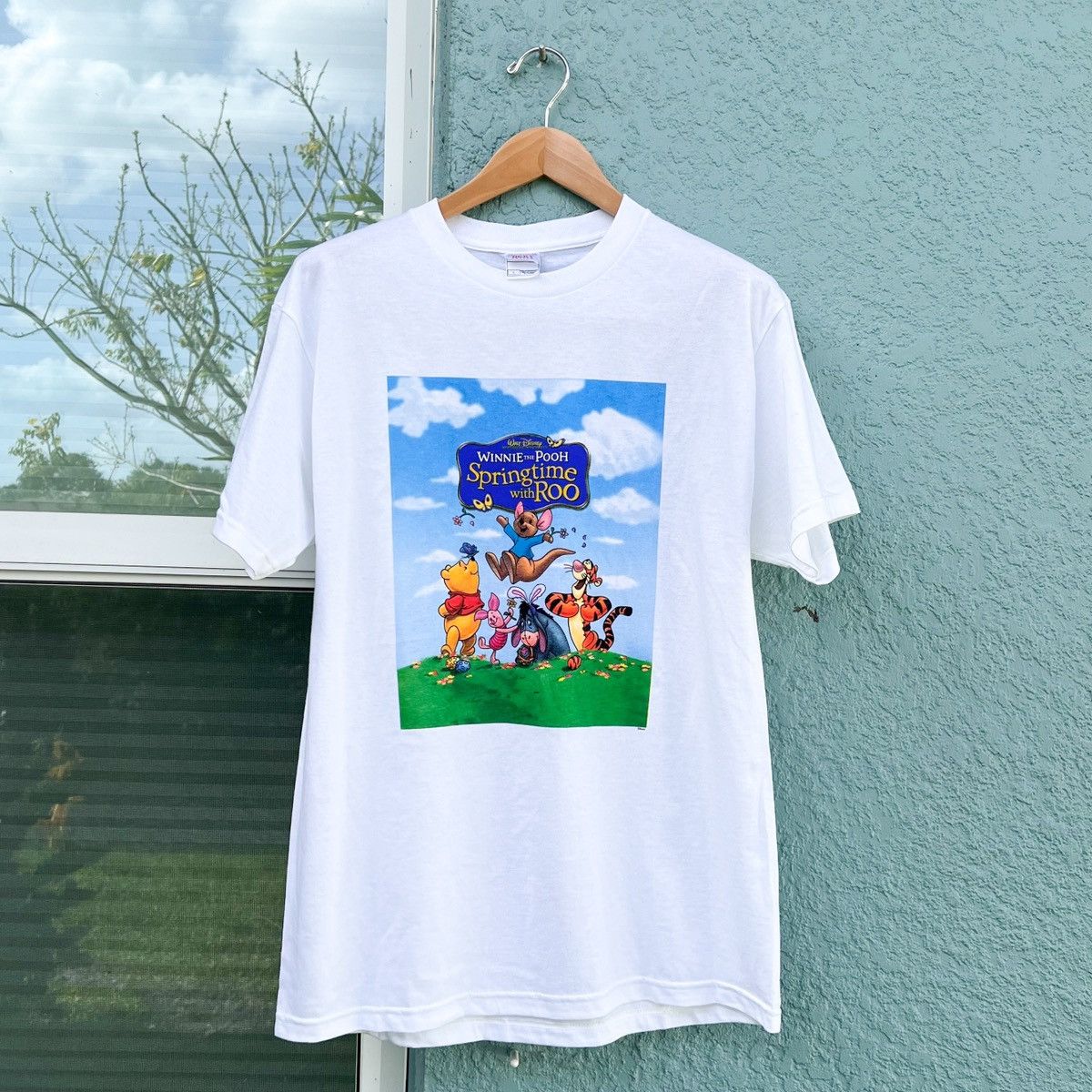 Disney × Vintage Vintage Y2K Winnie the Pooh Springtime w/ Roo Movie Tee Size US XL / EU 56 / 4 - 3 Thumbnail
