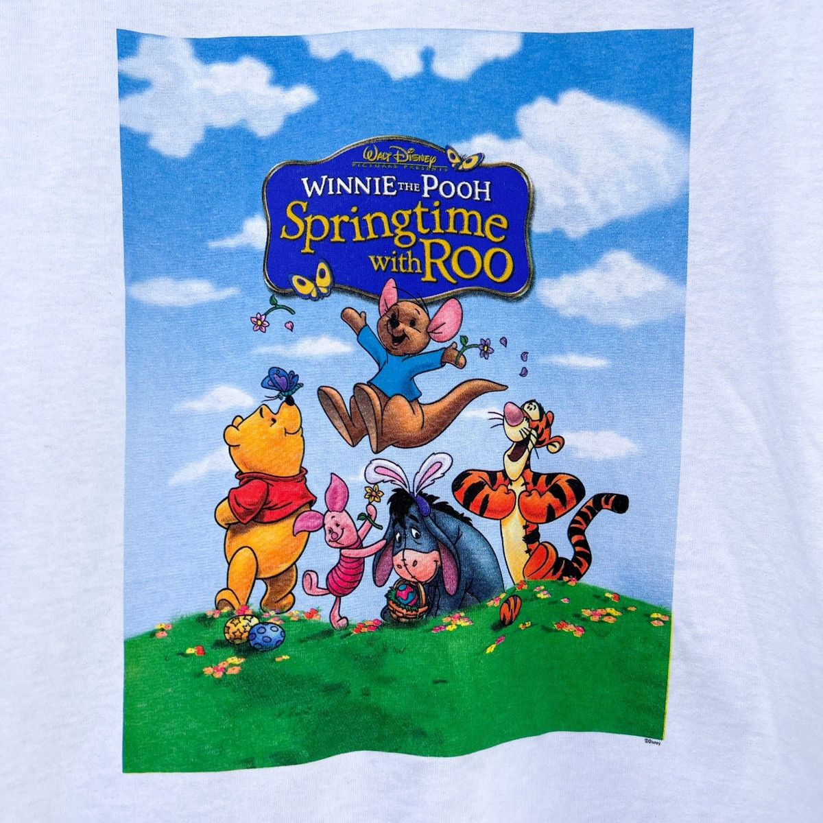 Disney × Vintage Vintage Y2K Winnie the Pooh Springtime w/ Roo Movie Tee Size US XL / EU 56 / 4 - 5 Thumbnail