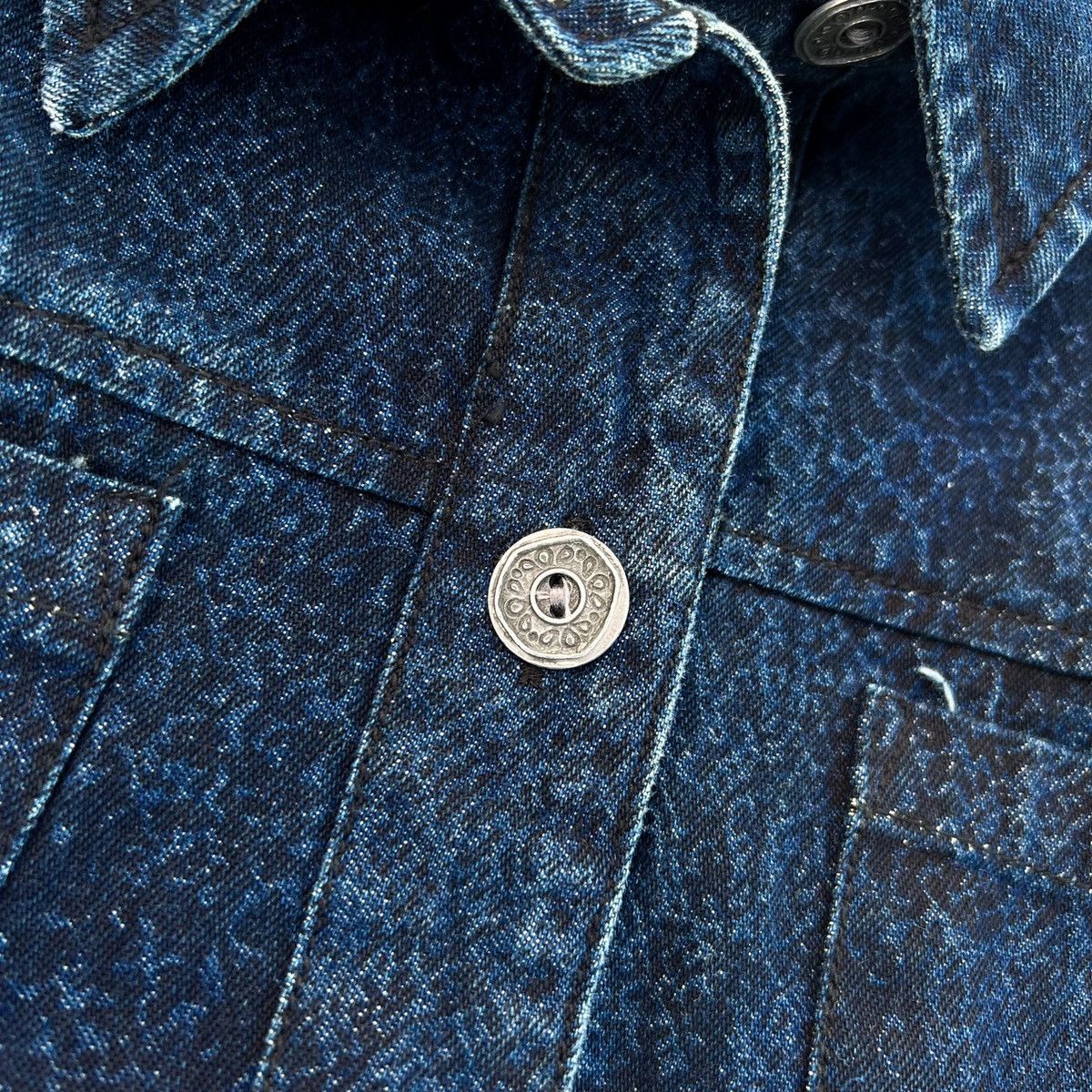 Vintage Vintage Light Denim Jacket Dark Acid Wash — L Size US L / EU 52-54 / 3 - 4 Thumbnail