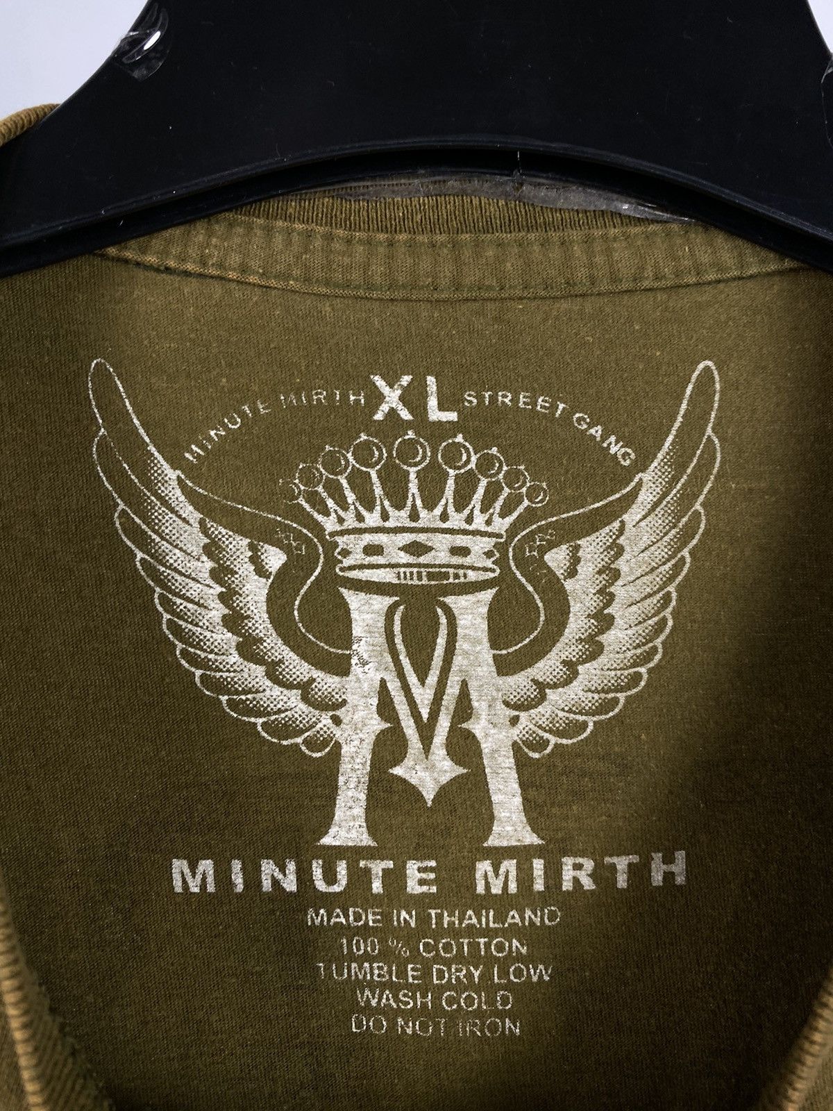 Vintage Minute mirth T-shirts big logo vintage size XL Size US XL / EU 56 / 4 - 4 Thumbnail