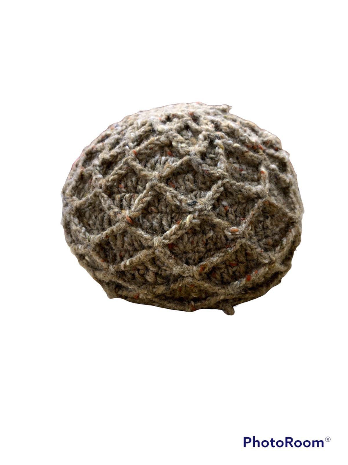 Magee PURE WOOL MAGEE NET CROCHET NEWSBOY HAT BEANIE Size ONE SIZE - 3 Thumbnail