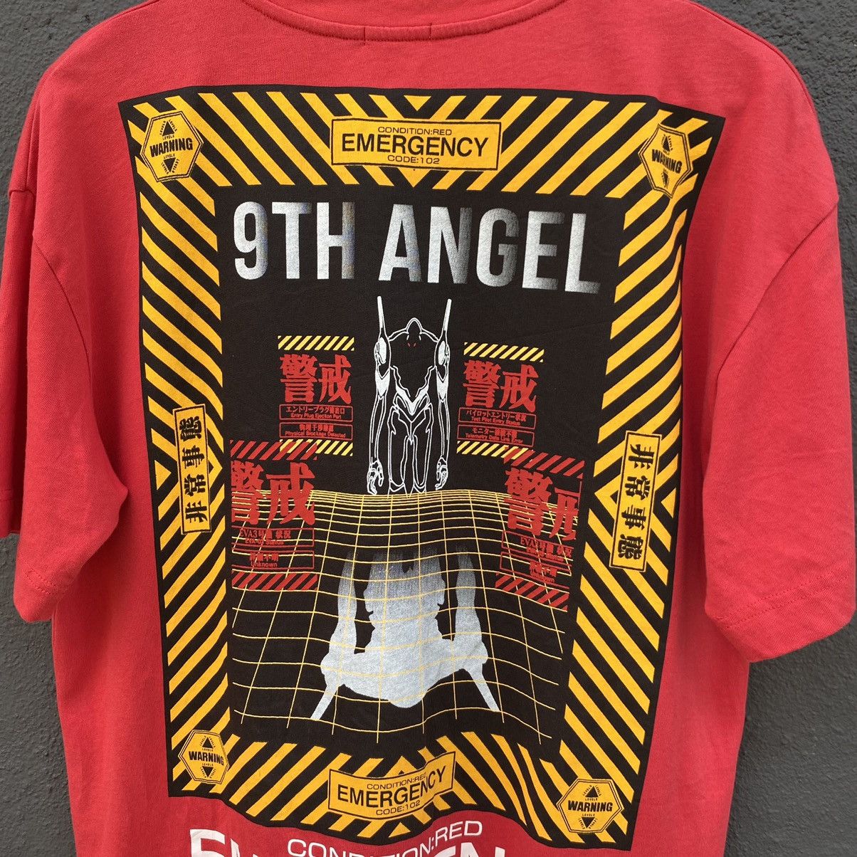 Anime Vintage Y2K Neon Genesis Evangelion Anime ERD GRUNGE TEE Size US M / EU 48-50 / 2 - 2 Thumbnail