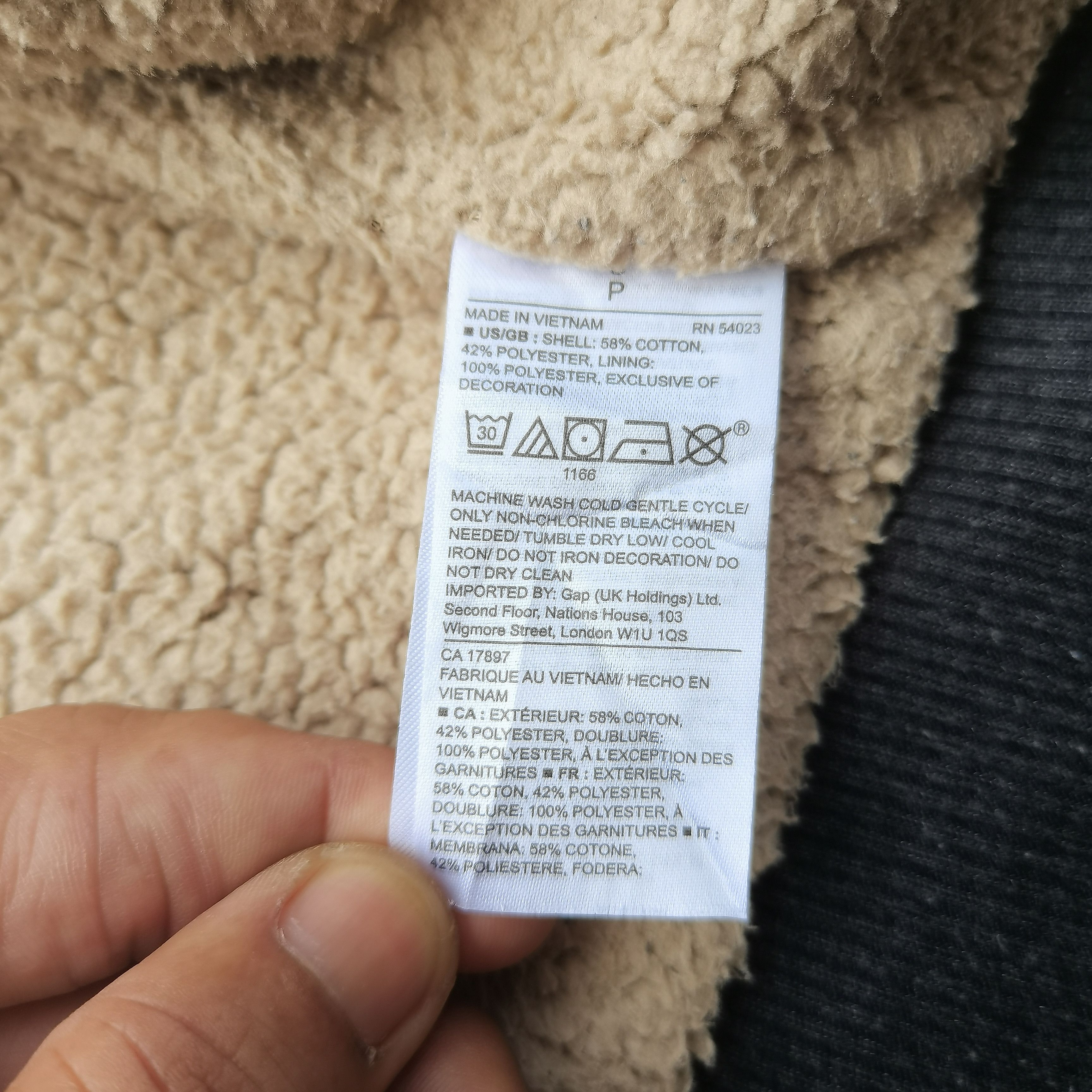Gap × Vintage Vintage GAP Fleece Centre Logo Zipper Up Hoodie Jacket Size US S / EU 44-46 / 1 - 13 Thumbnail