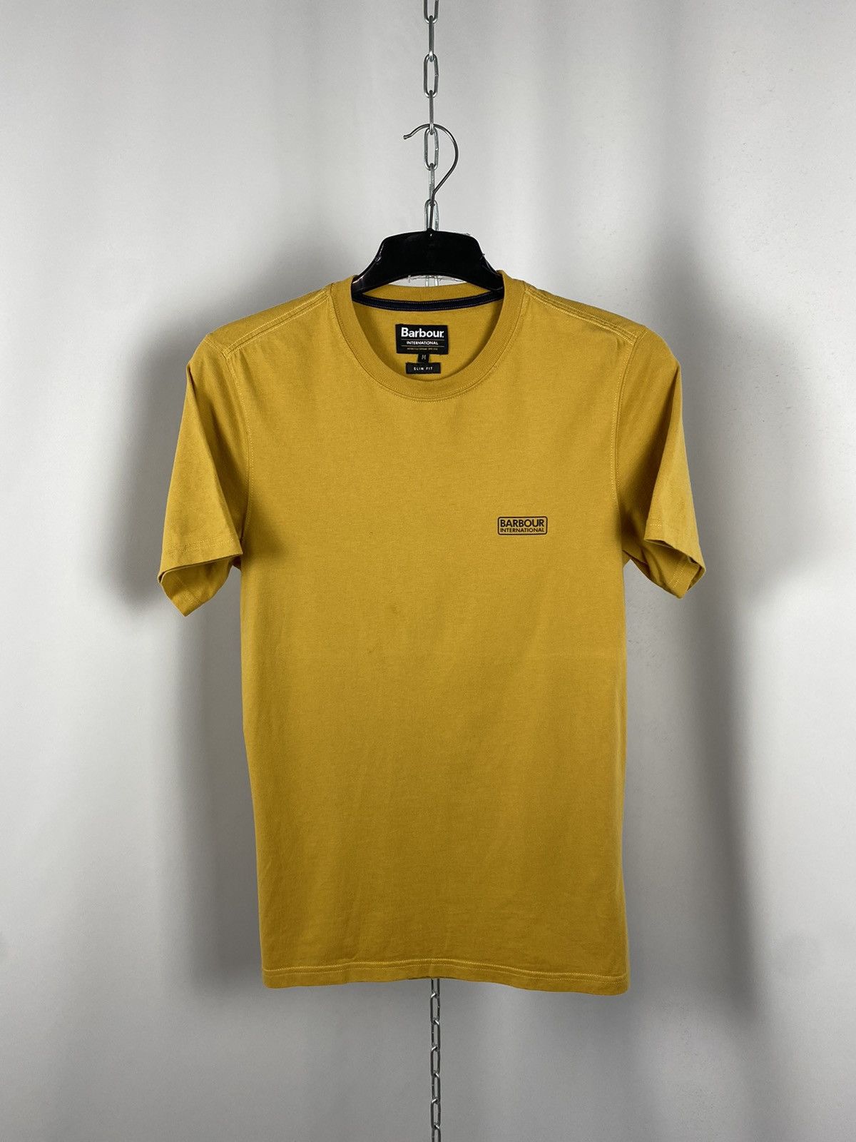 Barbour Barbour yellow T-shirts luxury streetwear size M Size US M / EU 48-50 / 2 - 1 Thumbnail