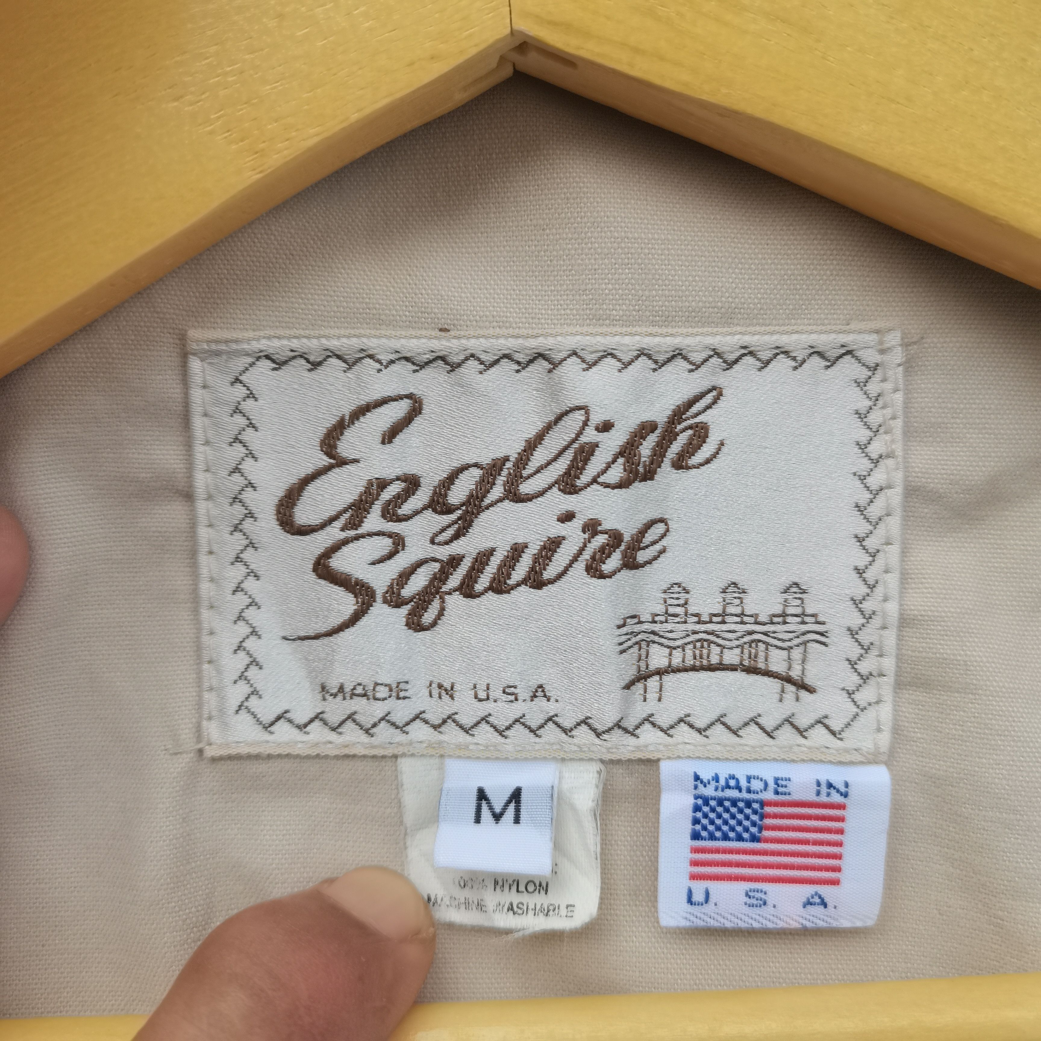Vintage Vintage 90s English Squire Light Jacket Made In USA Size US M / EU 48-50 / 2 - 10 Thumbnail