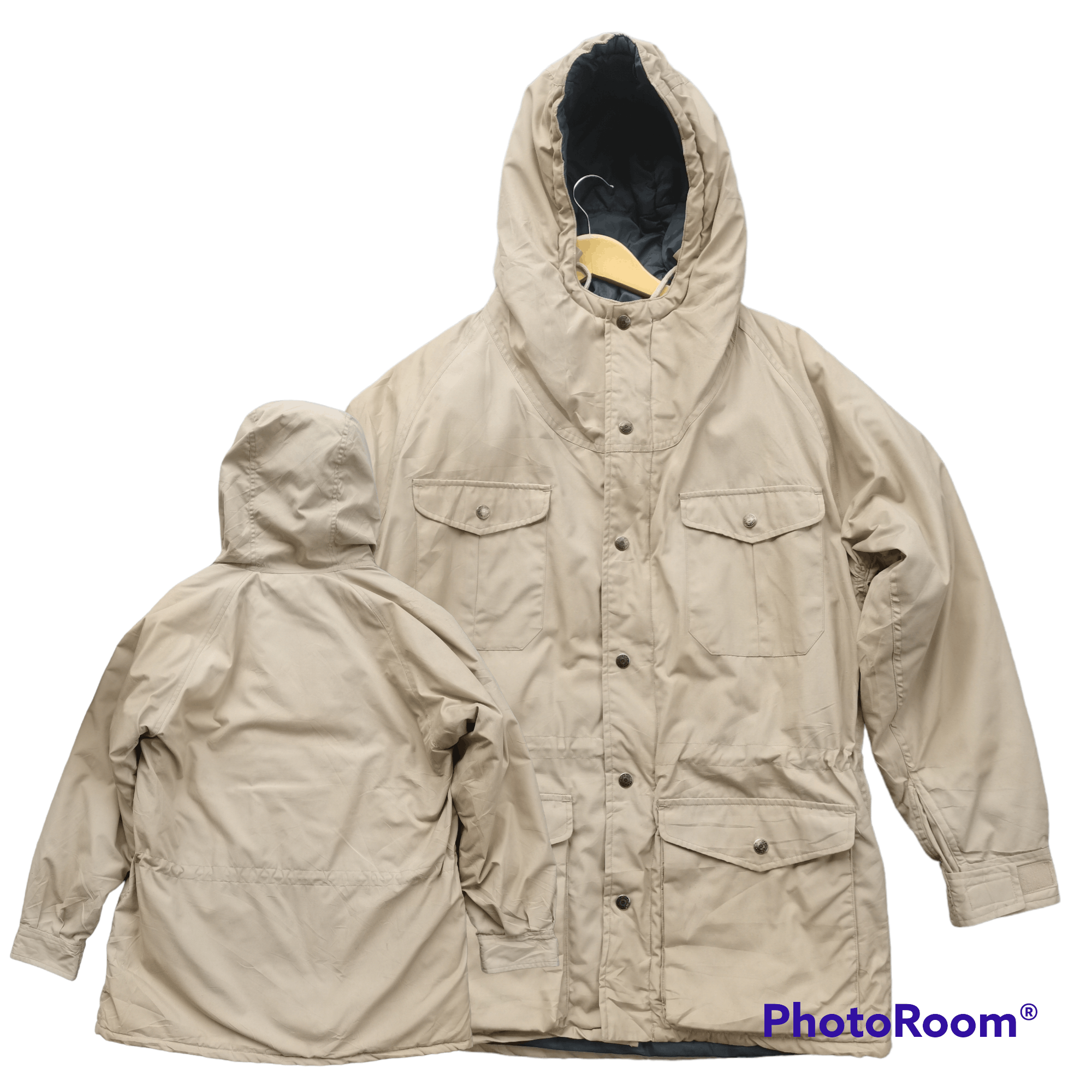 image of Vintage Mac Eye Hoodie Jacket in All Nude, Men's (Size Medium)