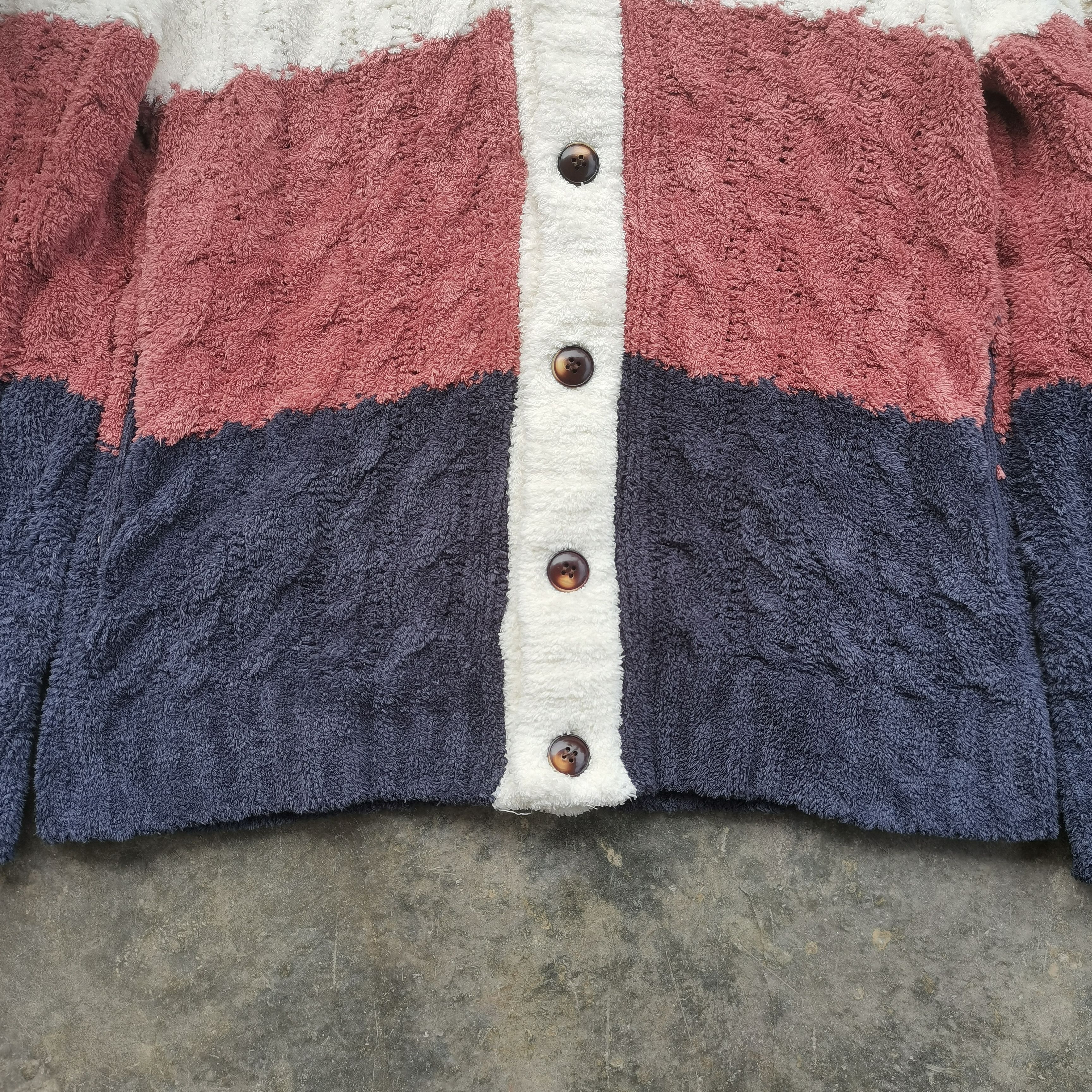 If Six Was Nine × Japanese Brand Archive🔥GELATO PIQUE Knitted Button Up Cardigan Size US L / EU 52-54 / 3 - 4 Thumbnail