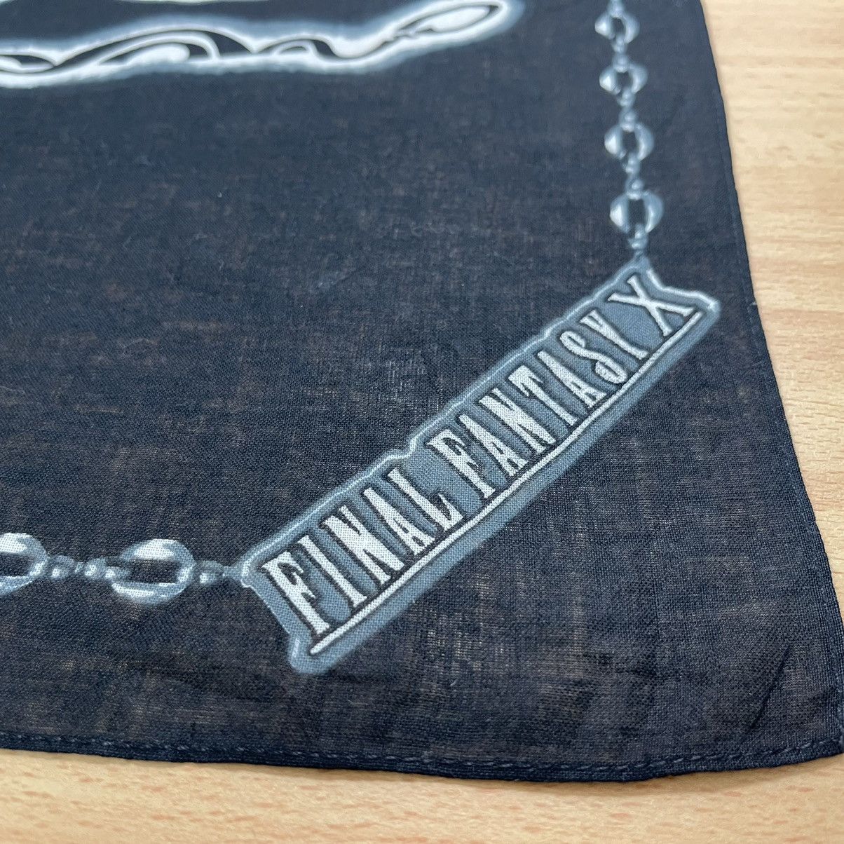 Japanese Brand Vintage Final Fantasy Handkerchief Neckerchief Scarf Bandana Size ONE SIZE - 4 Thumbnail