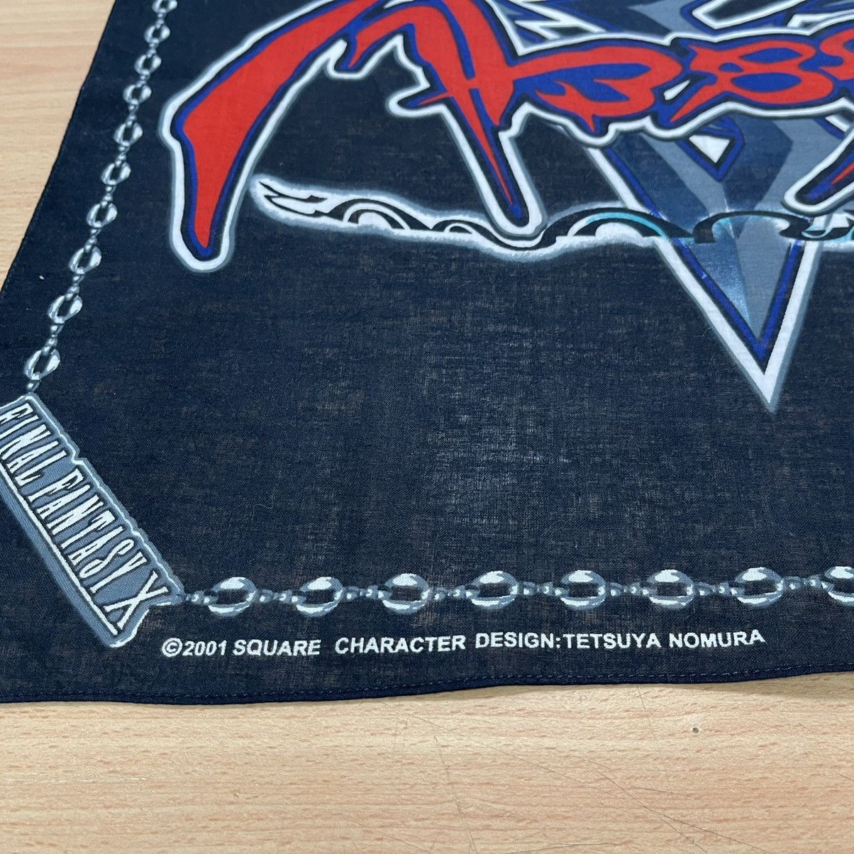 Japanese Brand Vintage Final Fantasy Handkerchief Neckerchief Scarf Bandana Size ONE SIZE - 3 Thumbnail