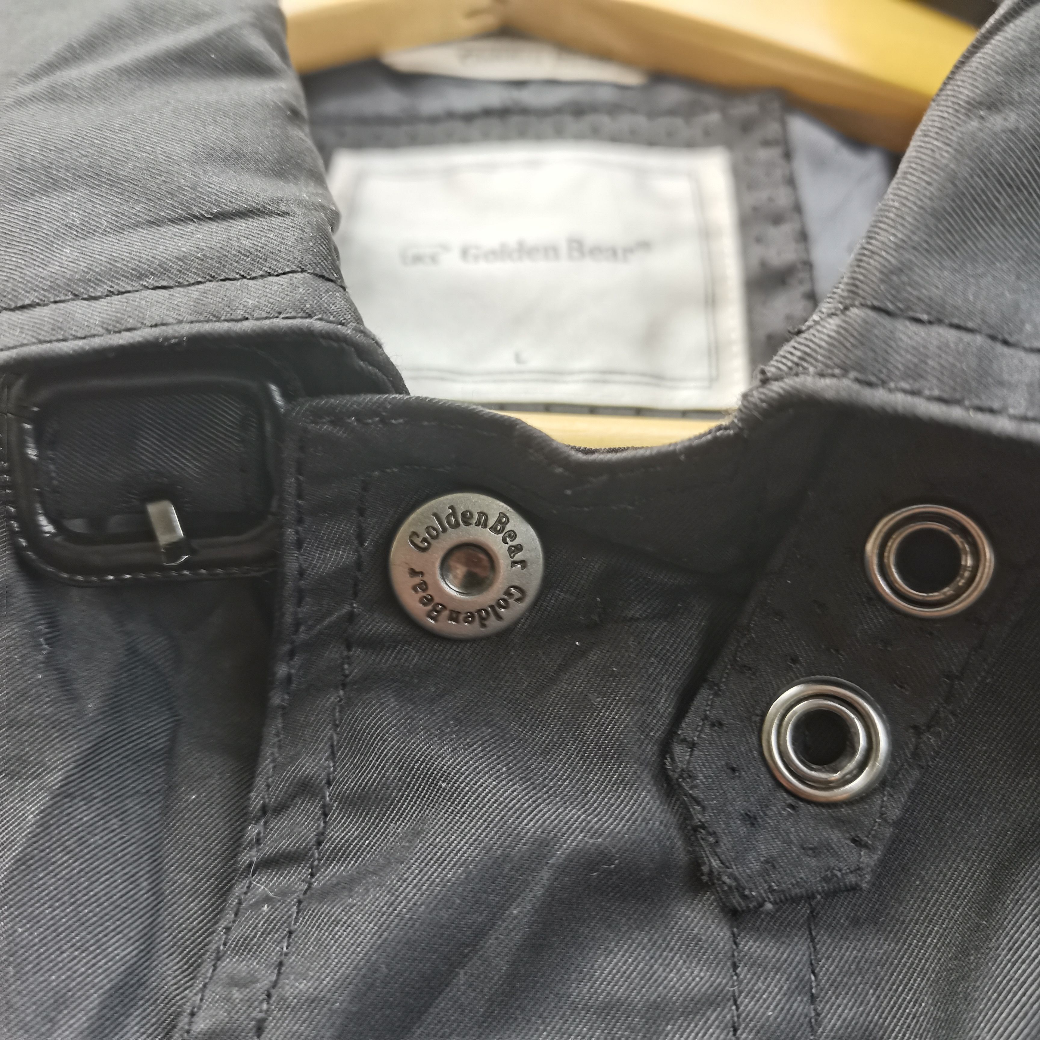 Golden Bear × Japanese Brand Vintage GOLDEN BEAR Black Jacket Size US L / EU 52-54 / 3 - 9 Thumbnail