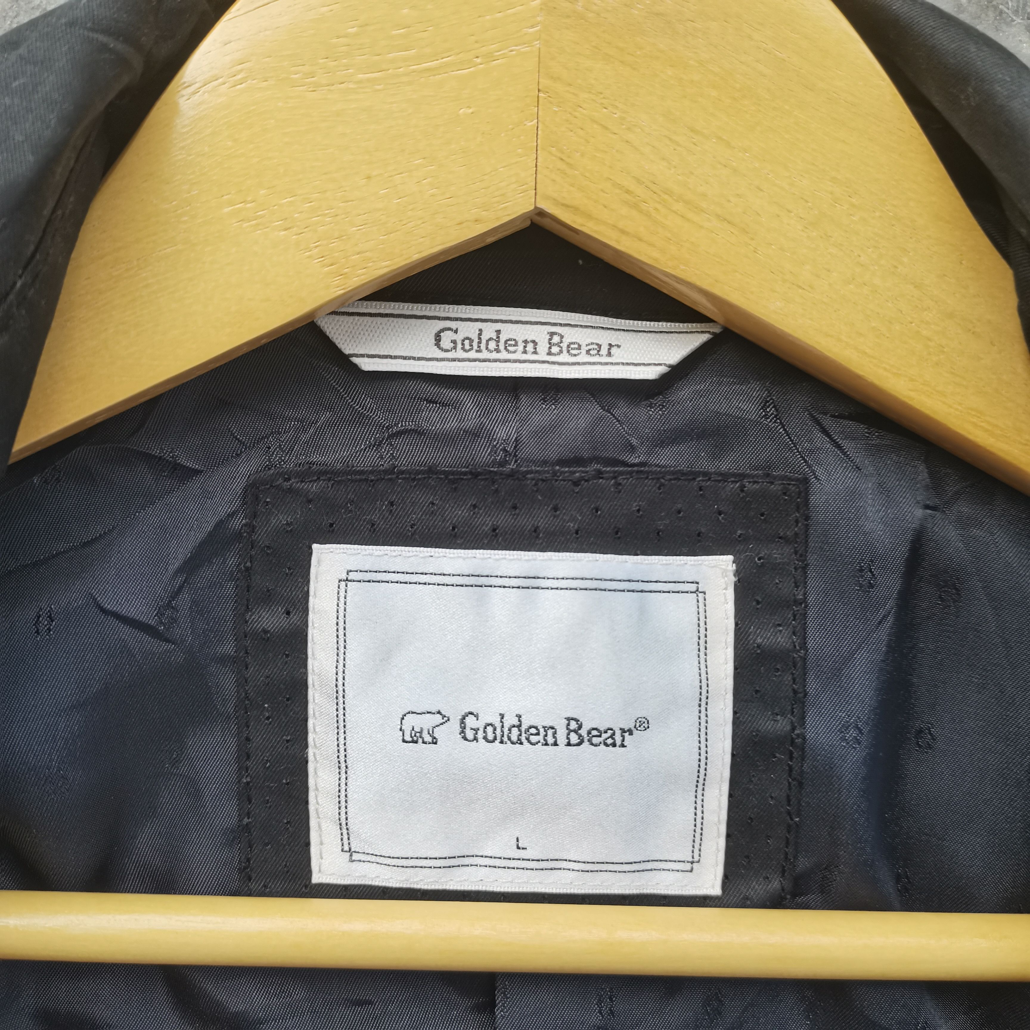 Golden Bear × Japanese Brand Vintage GOLDEN BEAR Black Jacket Size US L / EU 52-54 / 3 - 14 Thumbnail