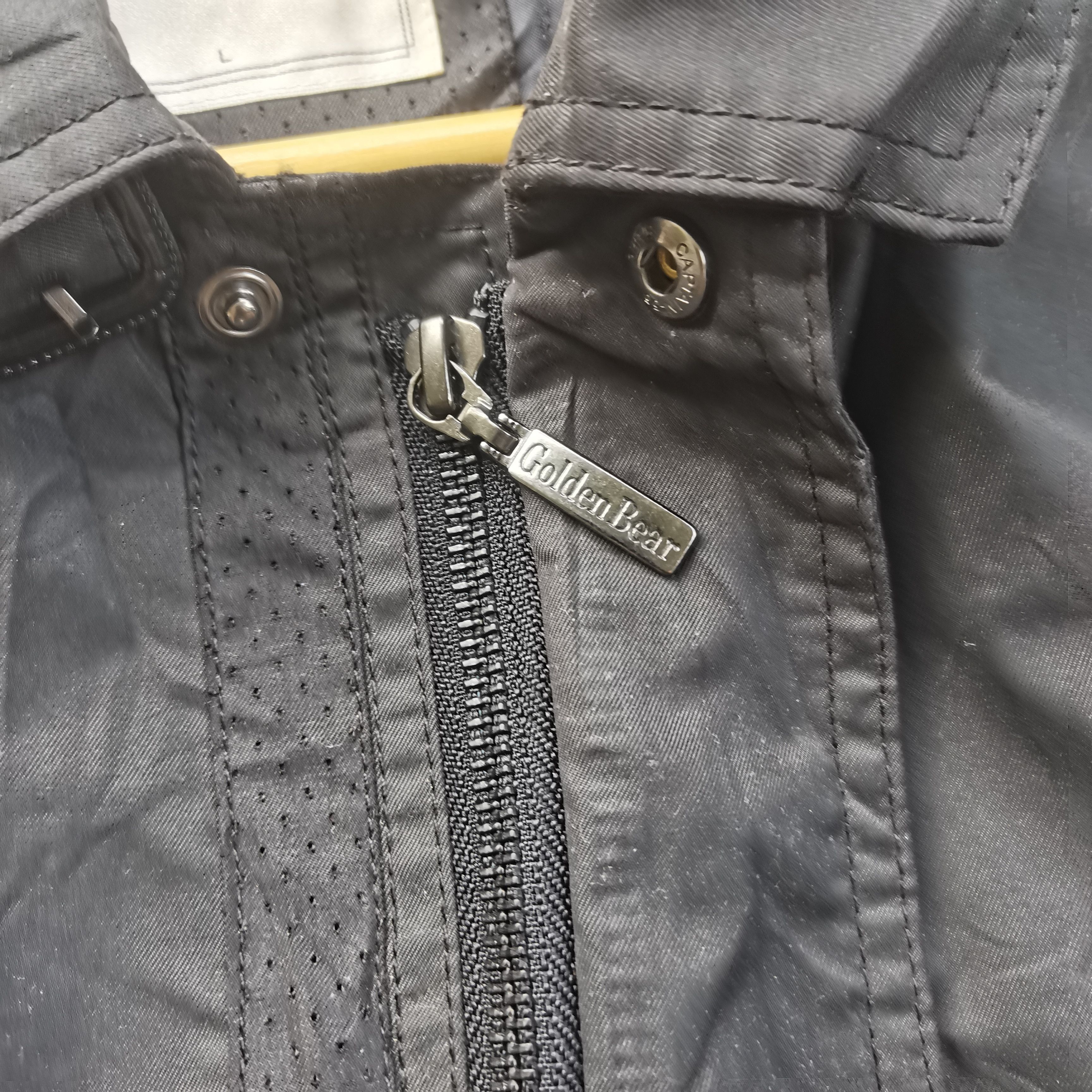 Golden Bear × Japanese Brand Vintage GOLDEN BEAR Black Jacket Size US L / EU 52-54 / 3 - 10 Thumbnail