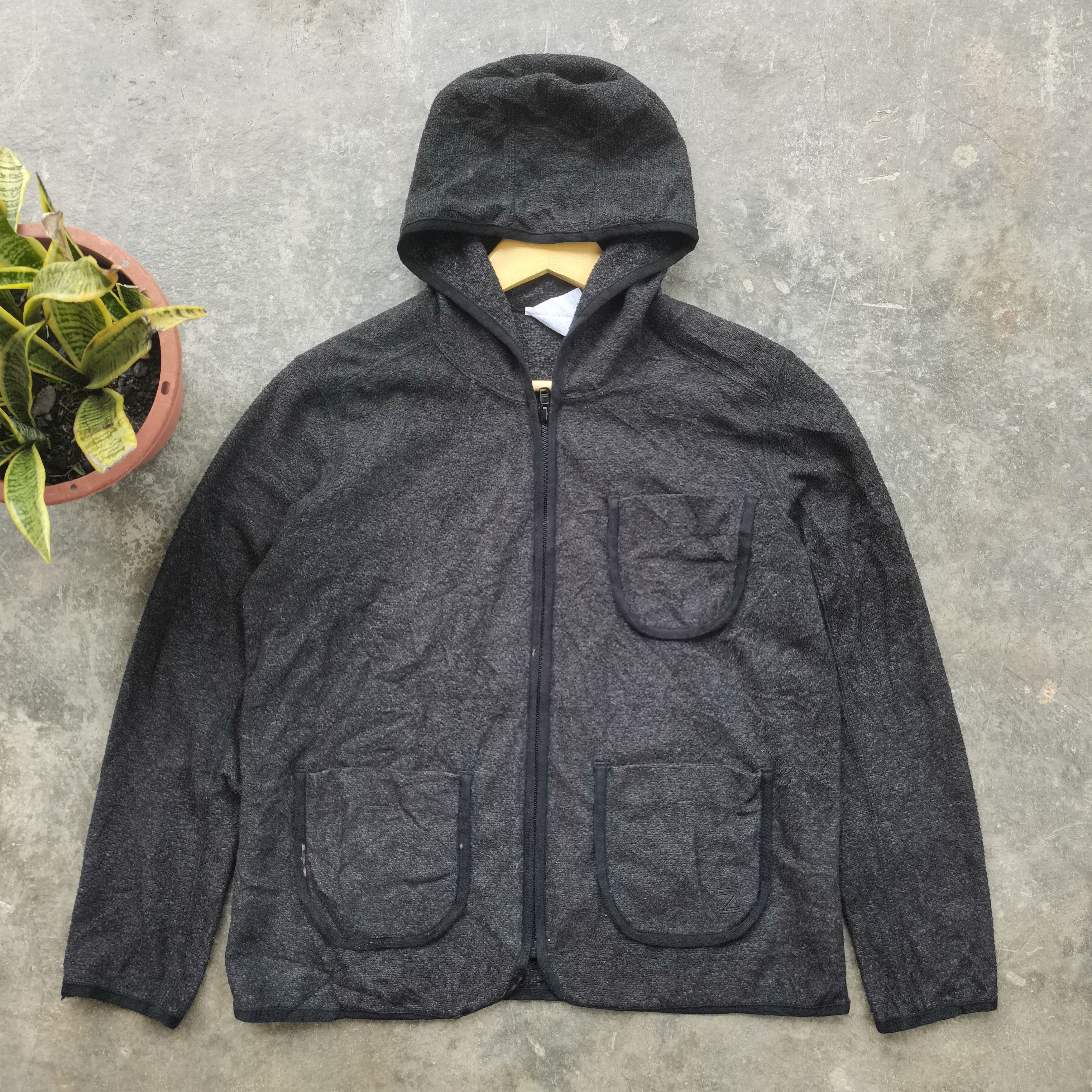 CABANE de ZUCCa × Issey Miyake × Vintage Steals🔥Vintage ZUCCA DAYZ Hoodie Jacket Size US M / EU 48-50 / 2 - 2 Thumbnail