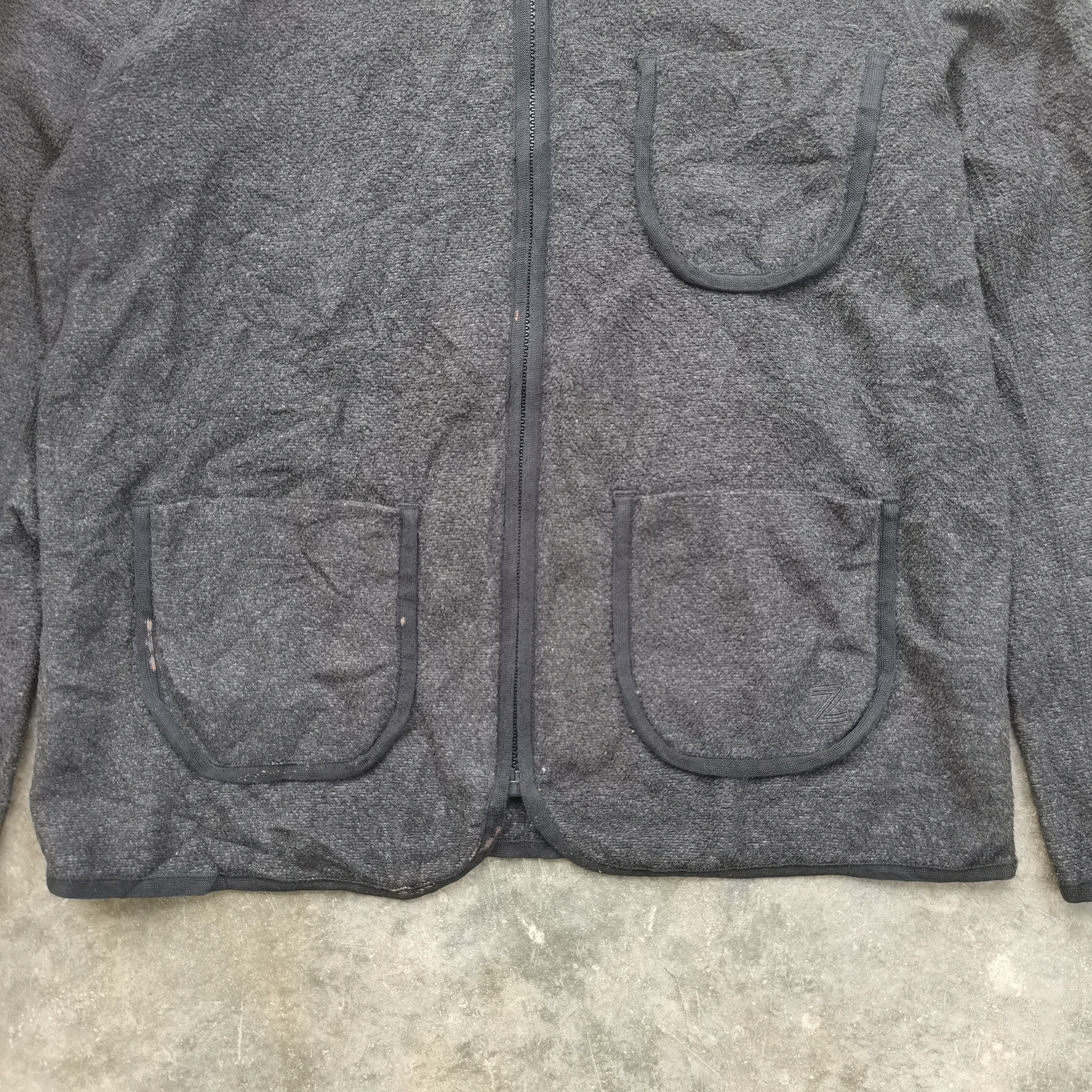 CABANE de ZUCCa × Issey Miyake × Vintage Steals🔥Vintage ZUCCA DAYZ Hoodie Jacket Size US M / EU 48-50 / 2 - 5 Thumbnail