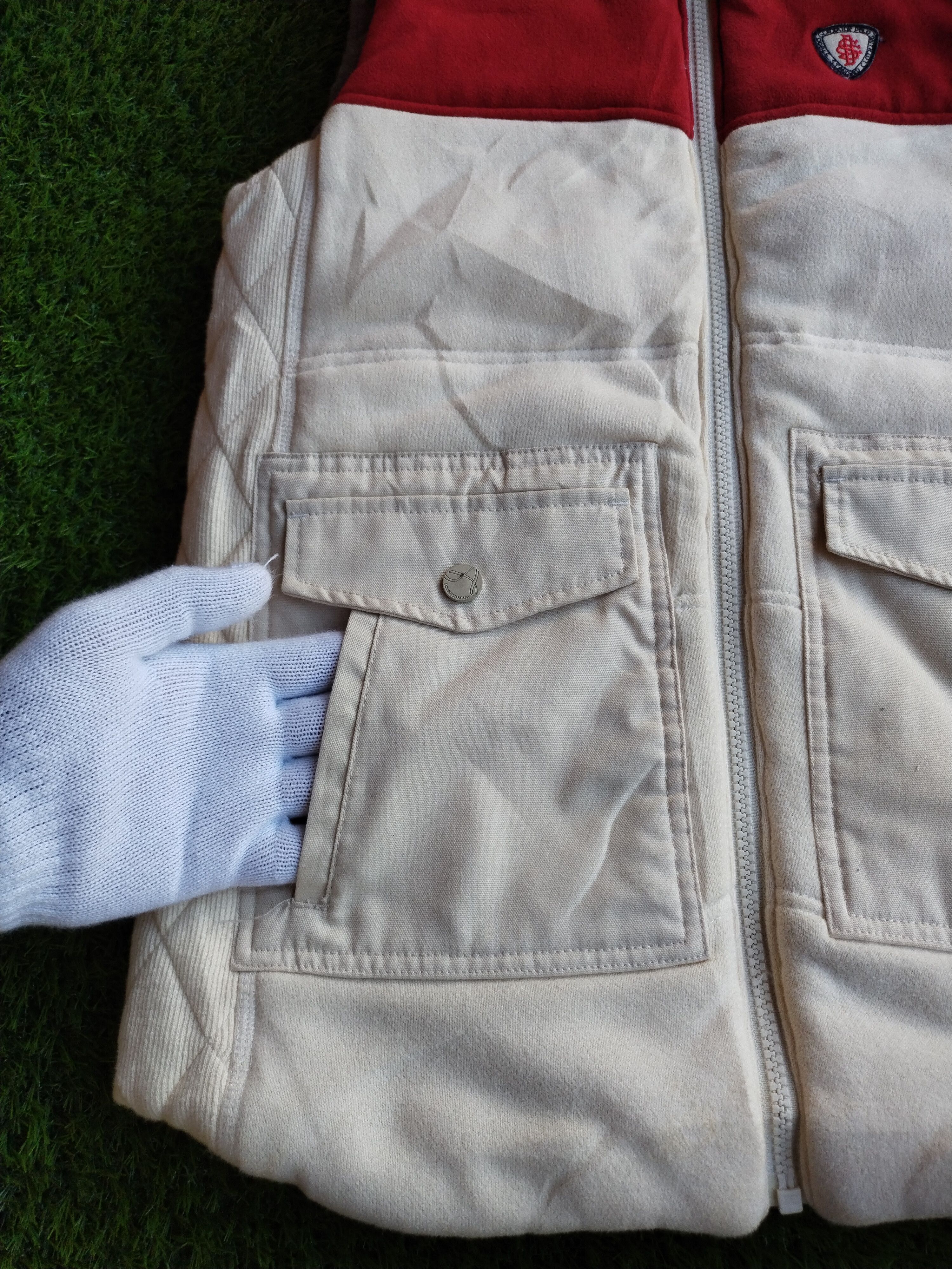 Japanese Brand Reversible Vest Double Standard Clothing Women 1999 Size M / US 6-8 / IT 42-44 - 6 Thumbnail