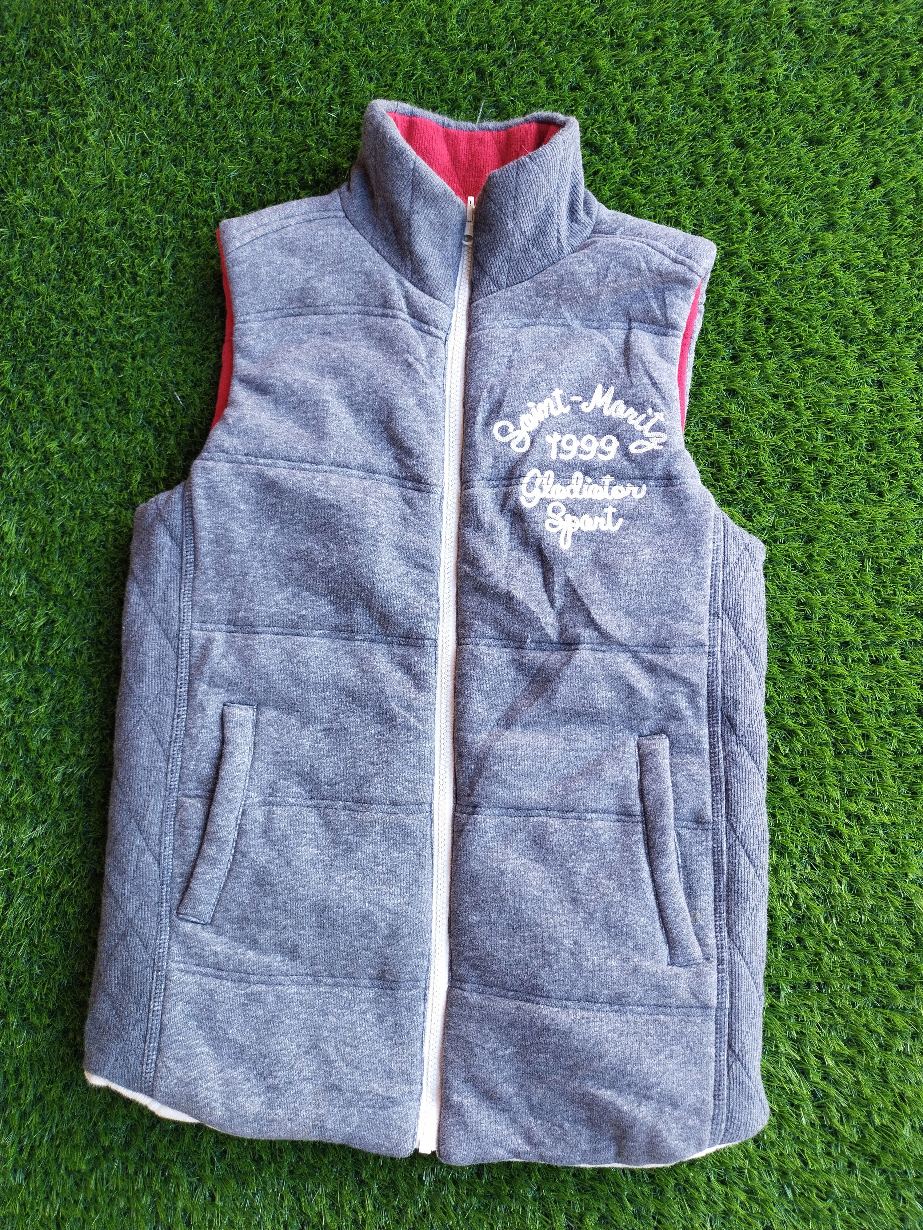 Japanese Brand Reversible Vest Double Standard Clothing Women 1999 Size M / US 6-8 / IT 42-44 - 11 Thumbnail