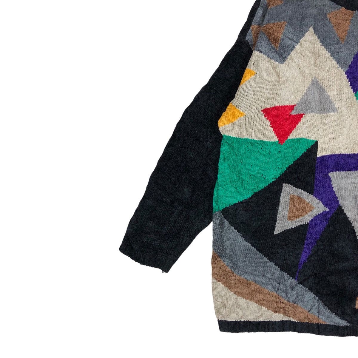 Vintage Japanese Brand Multicolour Art Abstract Streetstyle Knitwear Size US M / EU 48-50 / 2 - 3 Thumbnail
