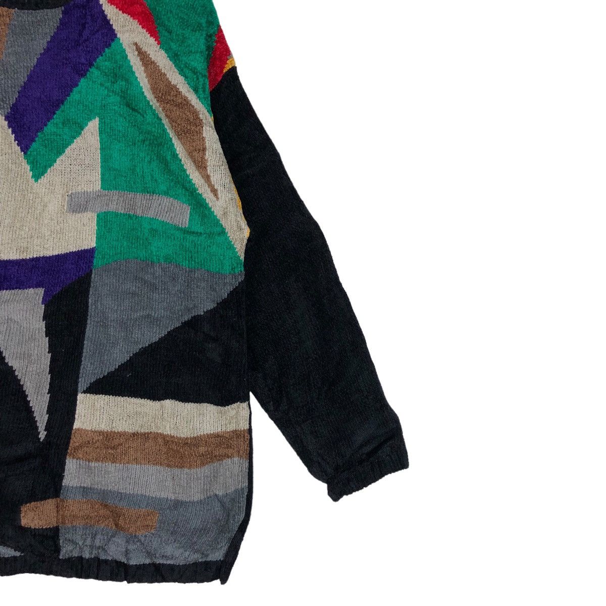 Vintage Japanese Brand Multicolour Art Abstract Streetstyle Knitwear Size US M / EU 48-50 / 2 - 4 Thumbnail