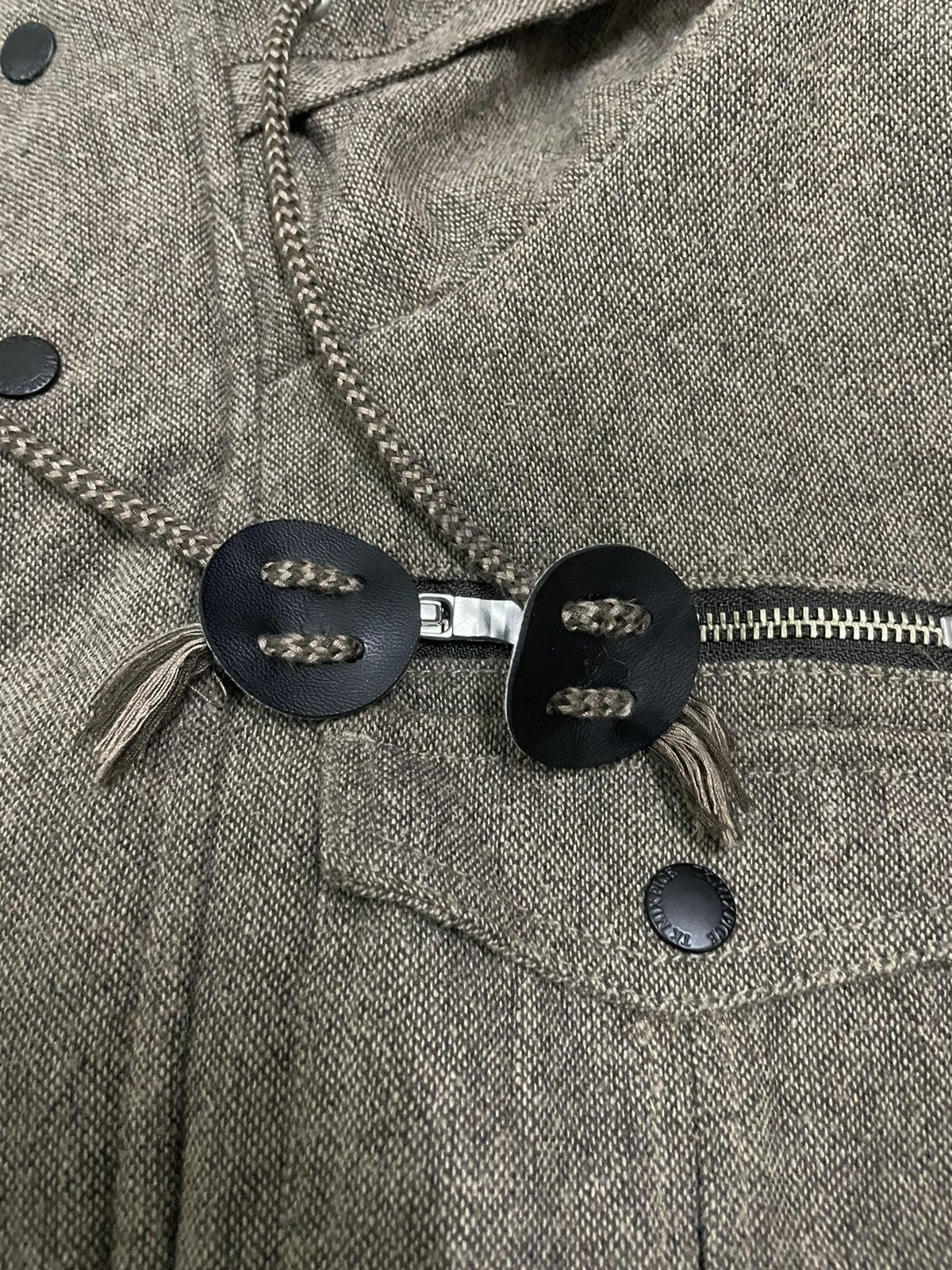 Fagassent Toshiki Aoki Takeo Kikuchi Wool Tactical Cargo Jacket Hooded Size US M / EU 48-50 / 2 - 22 Thumbnail