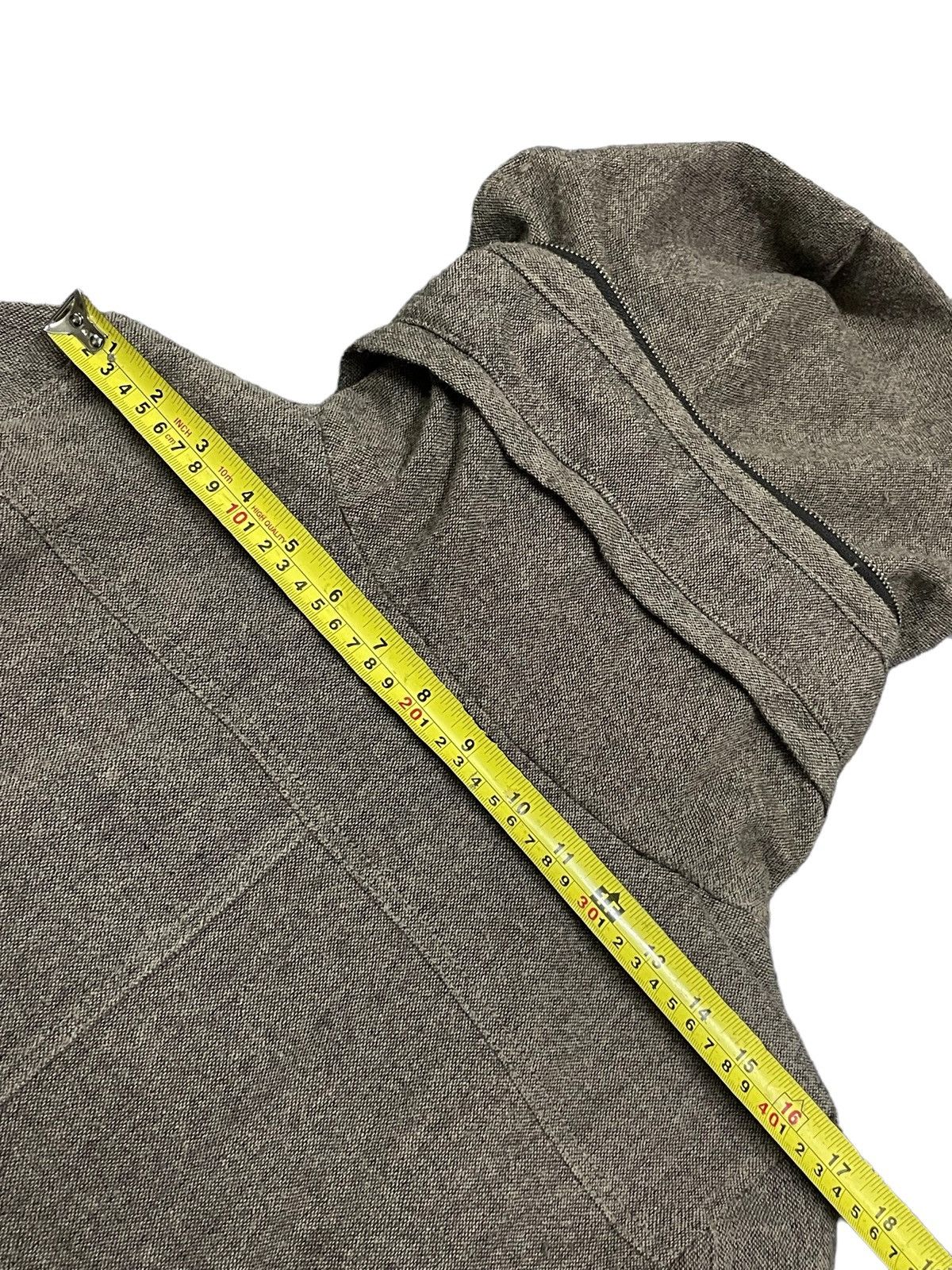 Fagassent Toshiki Aoki Takeo Kikuchi Wool Tactical Cargo Jacket Hooded Size US M / EU 48-50 / 2 - 18 Thumbnail
