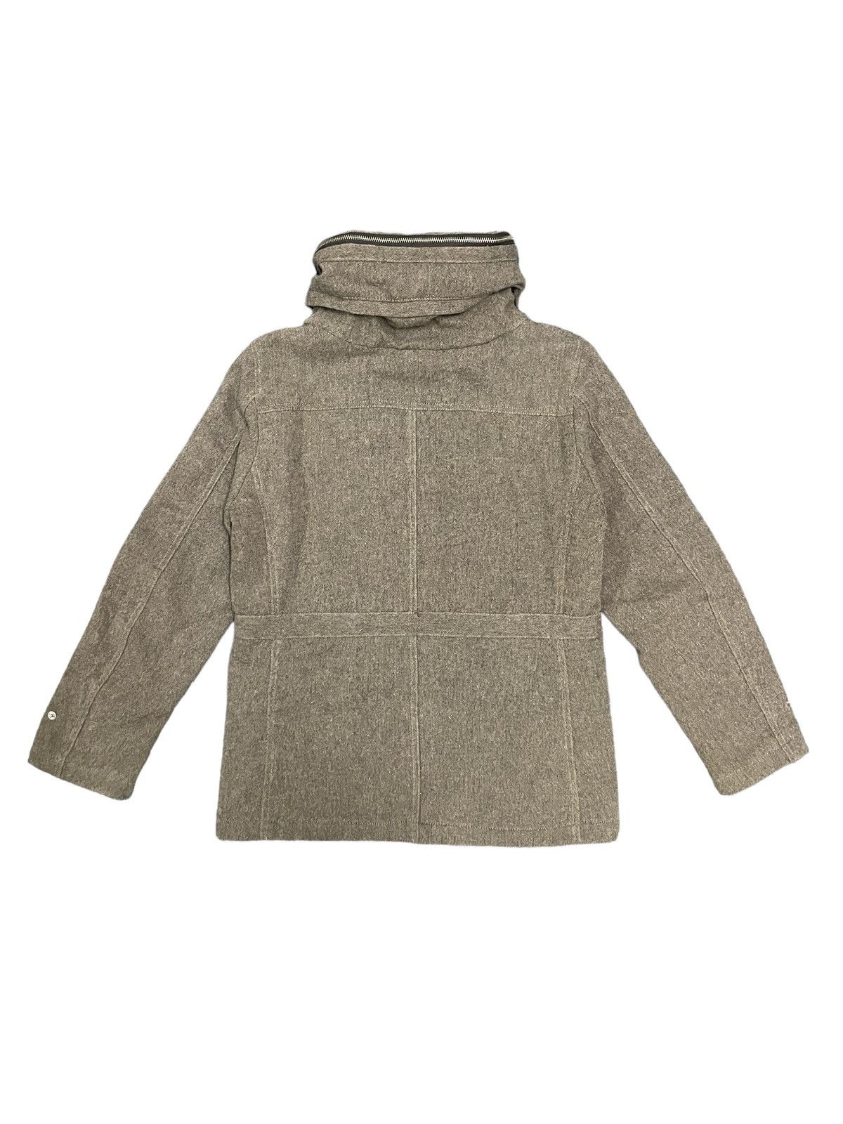 Fagassent Toshiki Aoki Takeo Kikuchi Wool Tactical Cargo Jacket Hooded Size US M / EU 48-50 / 2 - 11 Thumbnail