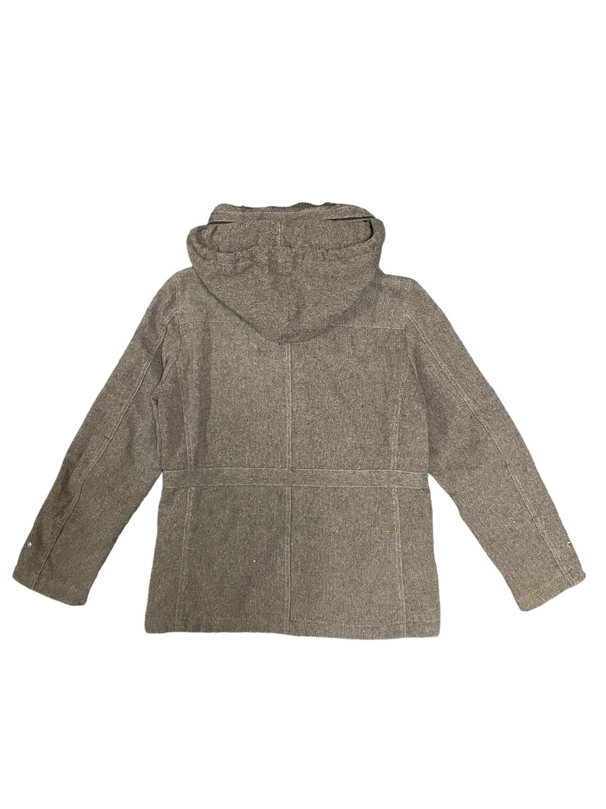 Fagassent Toshiki Aoki Takeo Kikuchi Wool Tactical Cargo Jacket Hooded Size US M / EU 48-50 / 2 - 12 Thumbnail