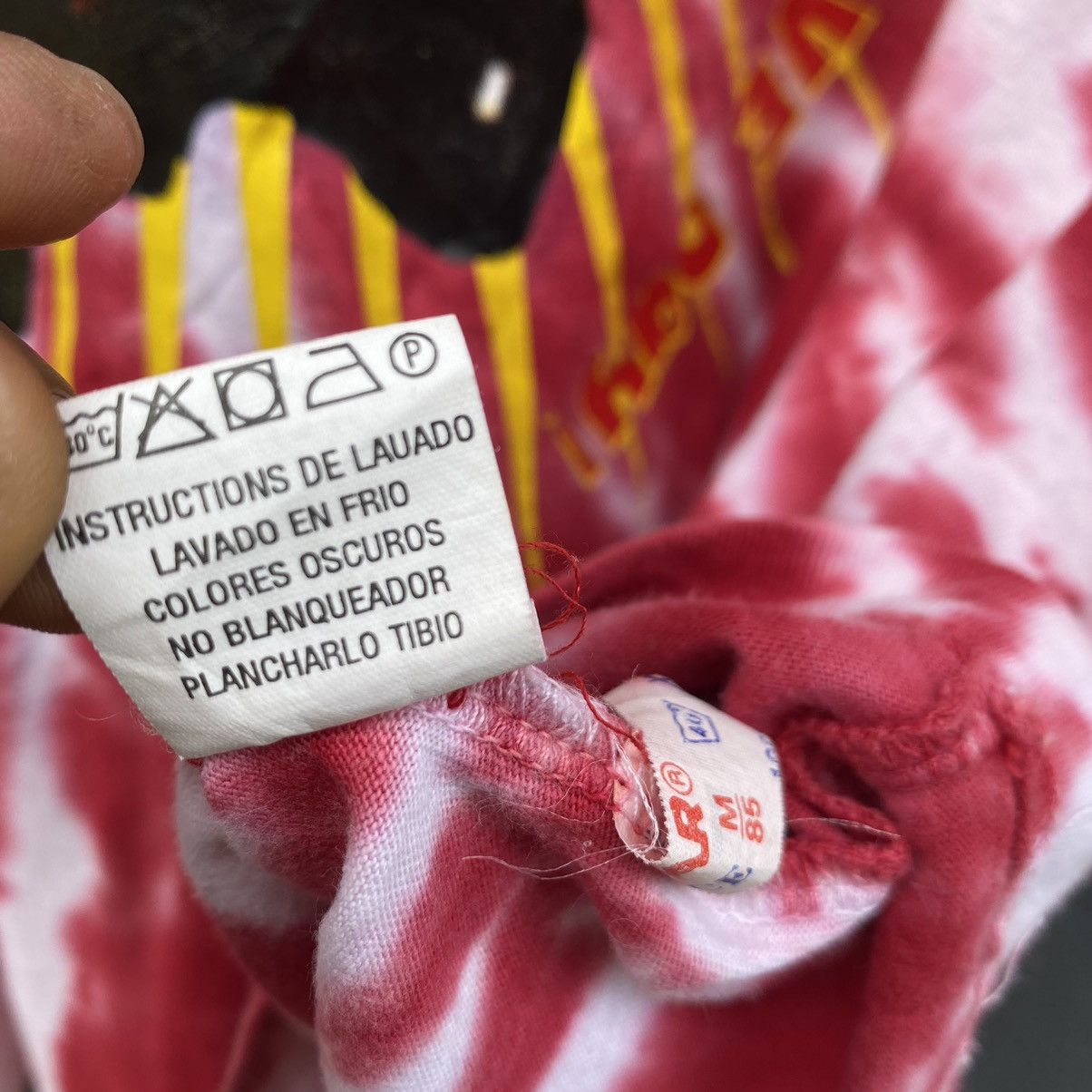 Bob Marley Thrashed Vintage Y2K Bob Marley ERD GRUNGE TIE DYE TEE Size US XL / EU 56 / 4 - 7 Thumbnail