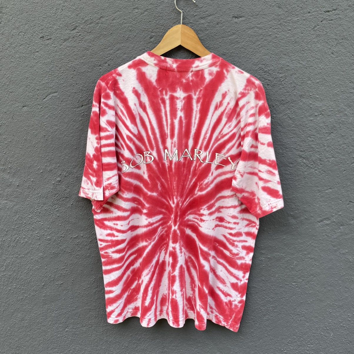 Bob Marley Thrashed Vintage Y2K Bob Marley ERD GRUNGE TIE DYE TEE Size US XL / EU 56 / 4 - 2 Thumbnail