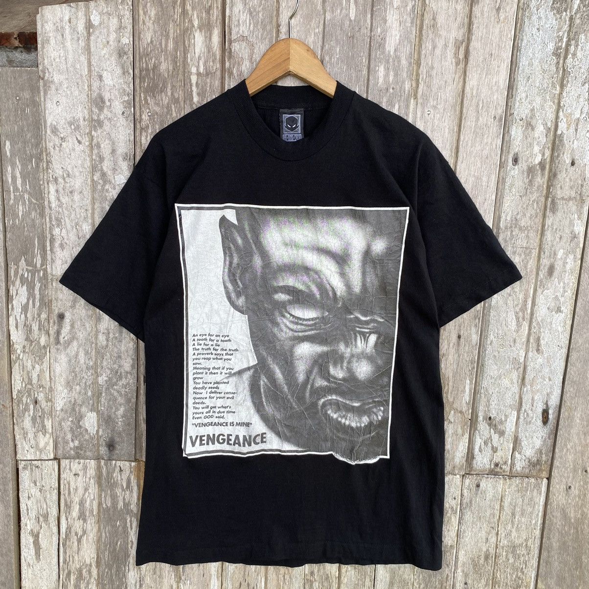 Rap Tees 💥SICK💥 THRASHED Vintage 90s Da Link Went ERD GRUNGE Tee Size US L / EU 52-54 / 3 - 1 Thumbnail