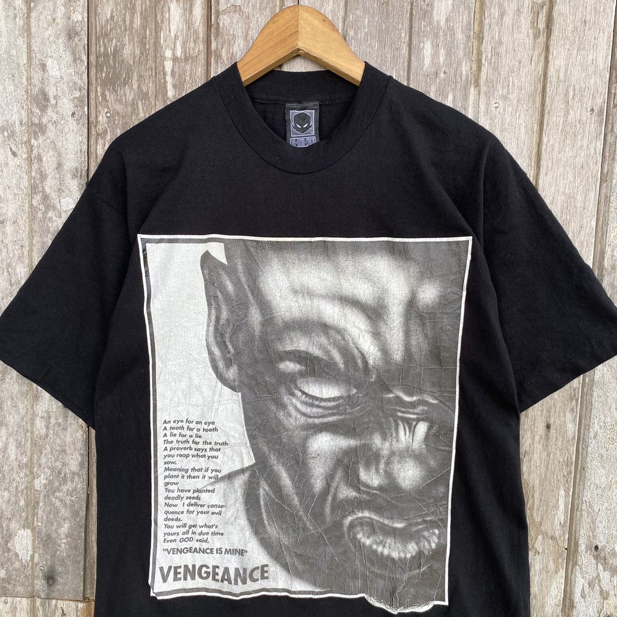 Rap Tees 💥SICK💥 THRASHED Vintage 90s Da Link Went ERD GRUNGE Tee Size US L / EU 52-54 / 3 - 2 Thumbnail